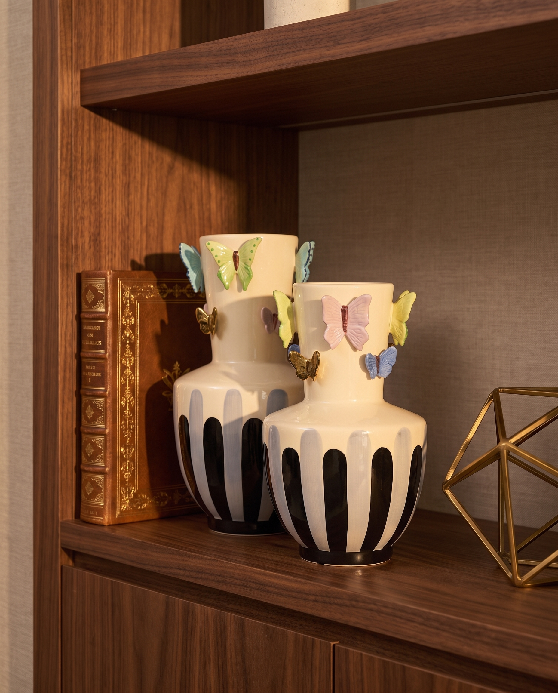 Butterfly Couture Vase Set