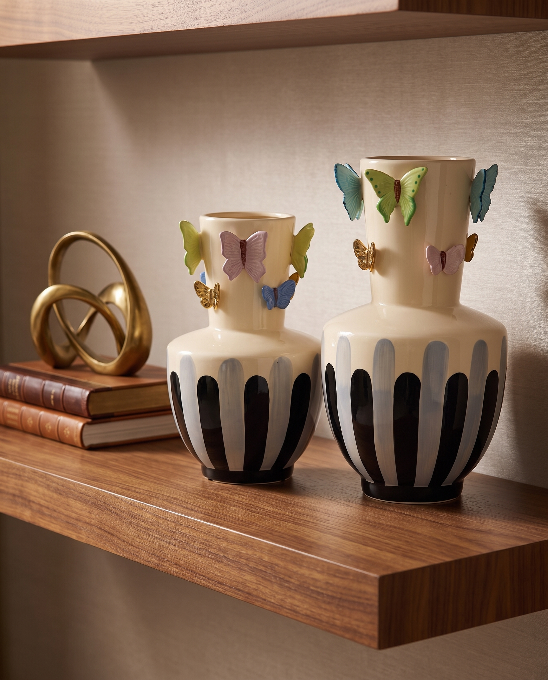 Butterfly Couture Vase Set