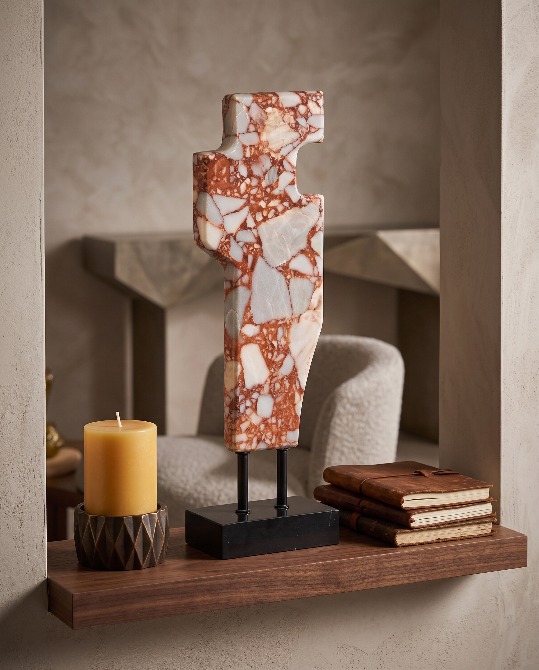 Calacatta Tabletop Sculpture