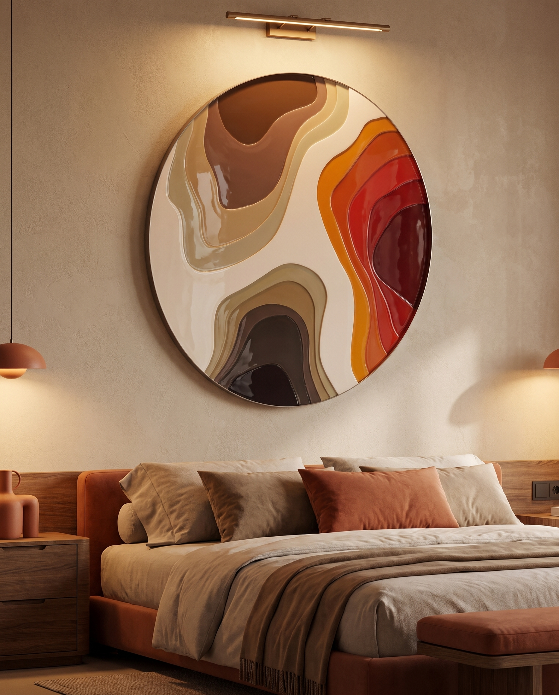 Canyon Core - Luxury Modern Wallart