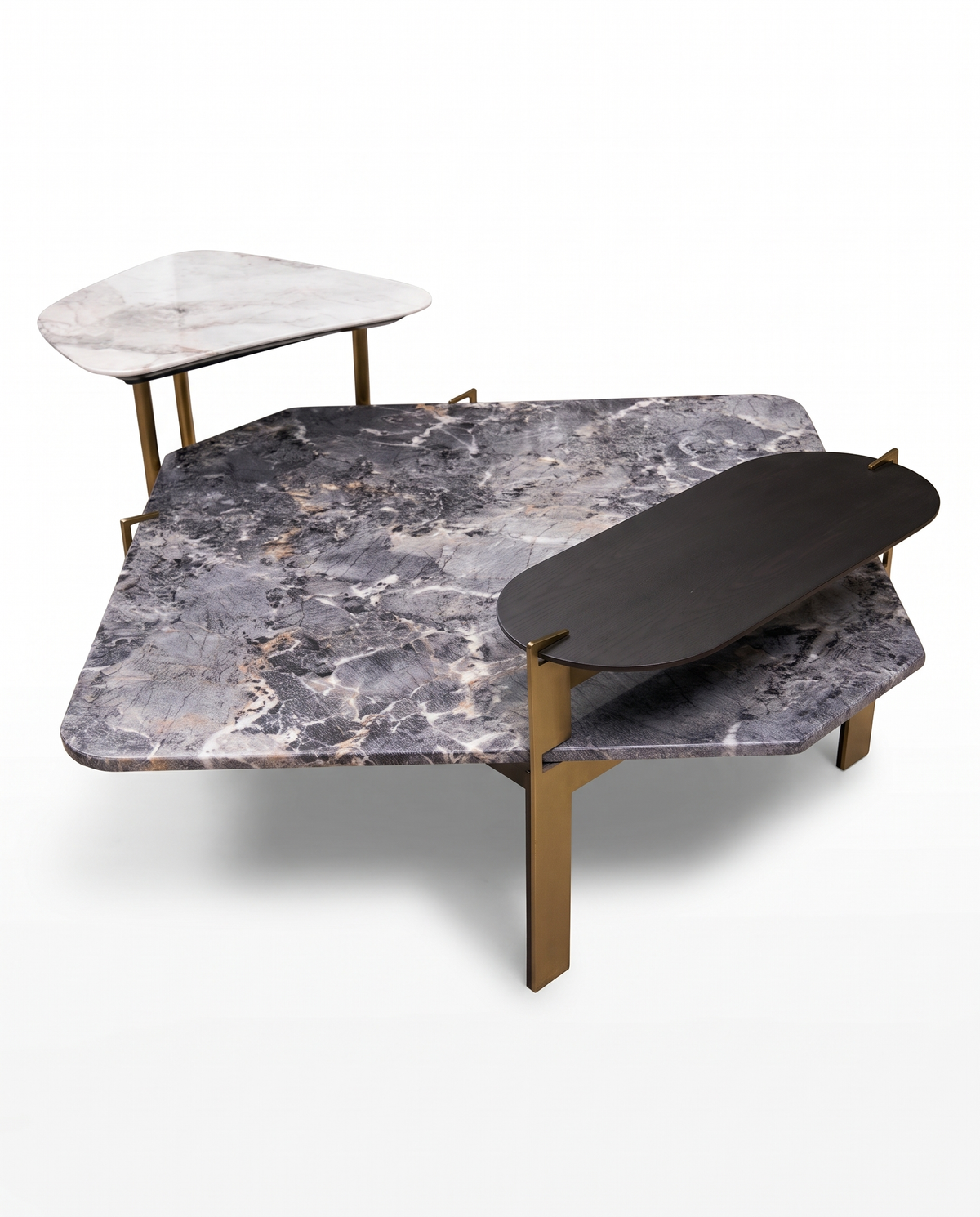 Carrara Grid Nesting Coffee Table