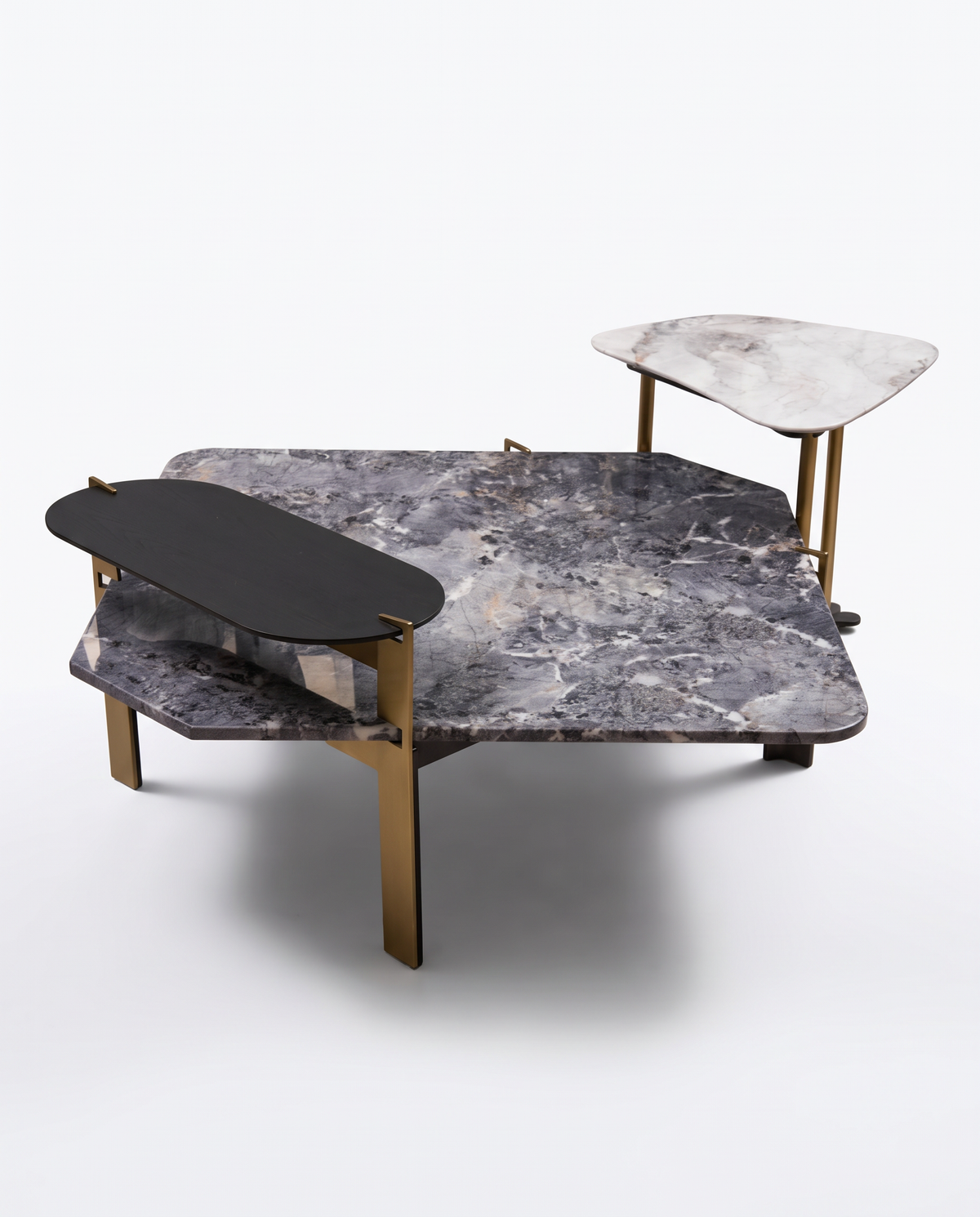 Carrara Grid Nesting Coffee Table