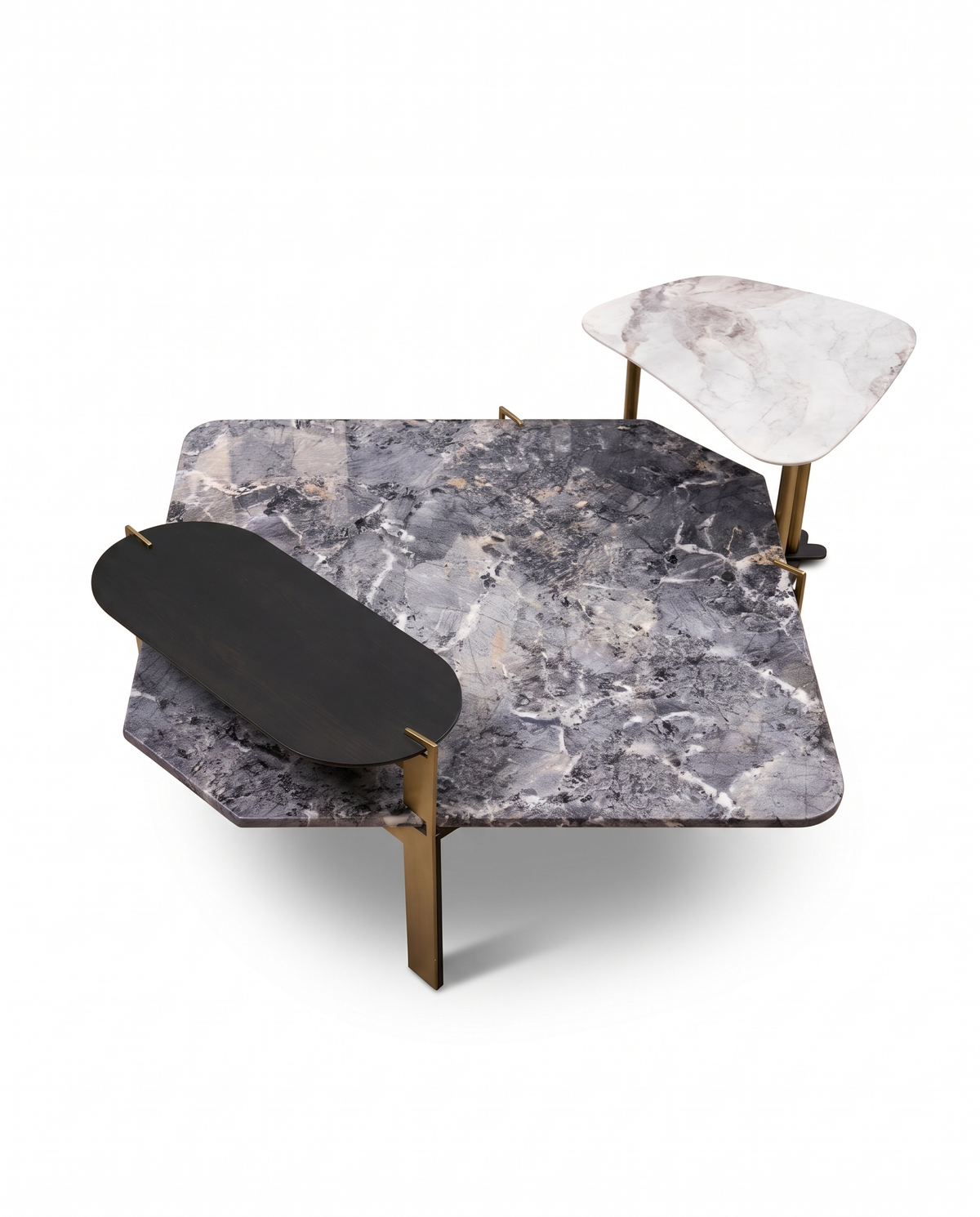 Carrara Grid Nesting Coffee Table