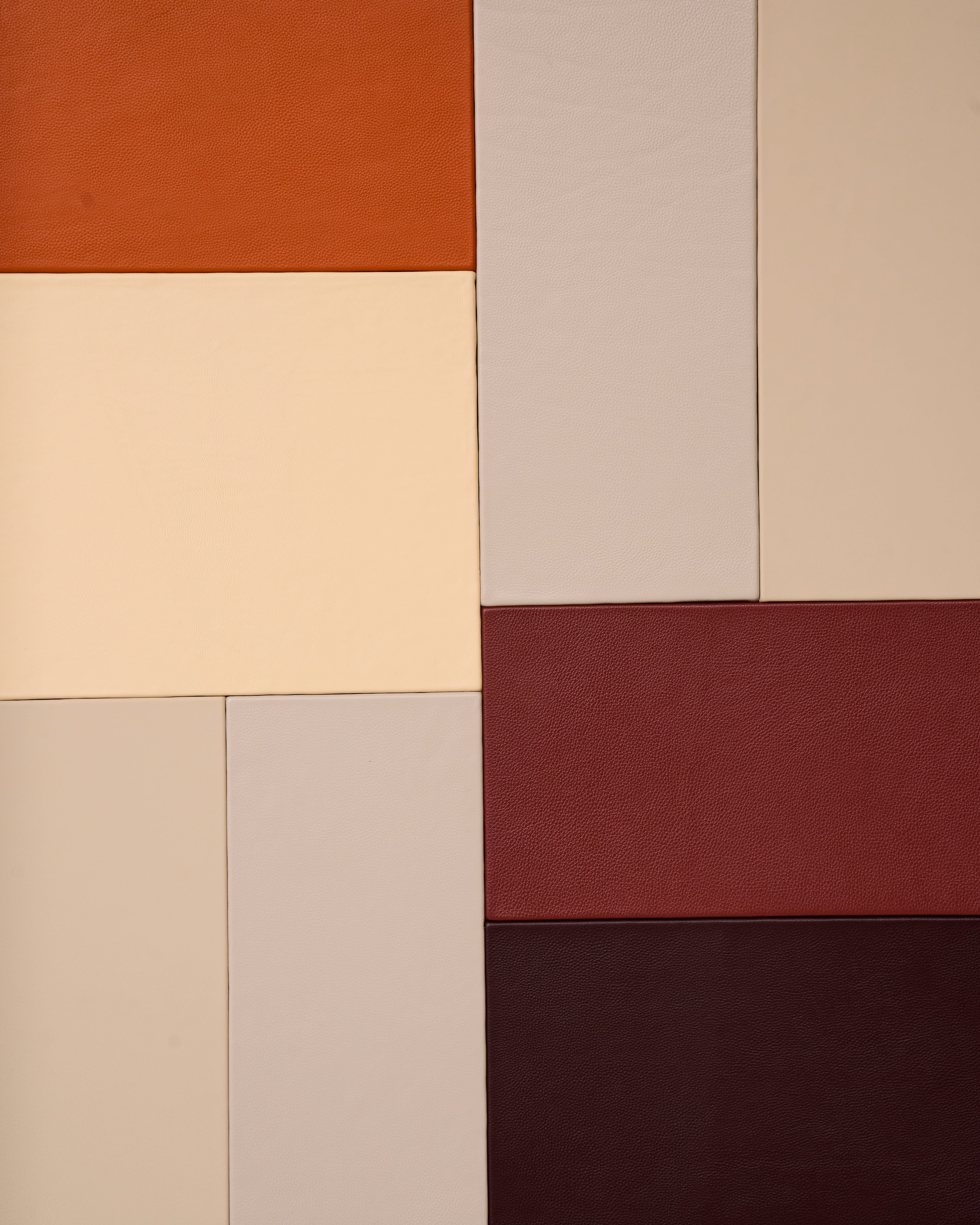 Clay & Canopy - Modern Leather Luxury Wallart