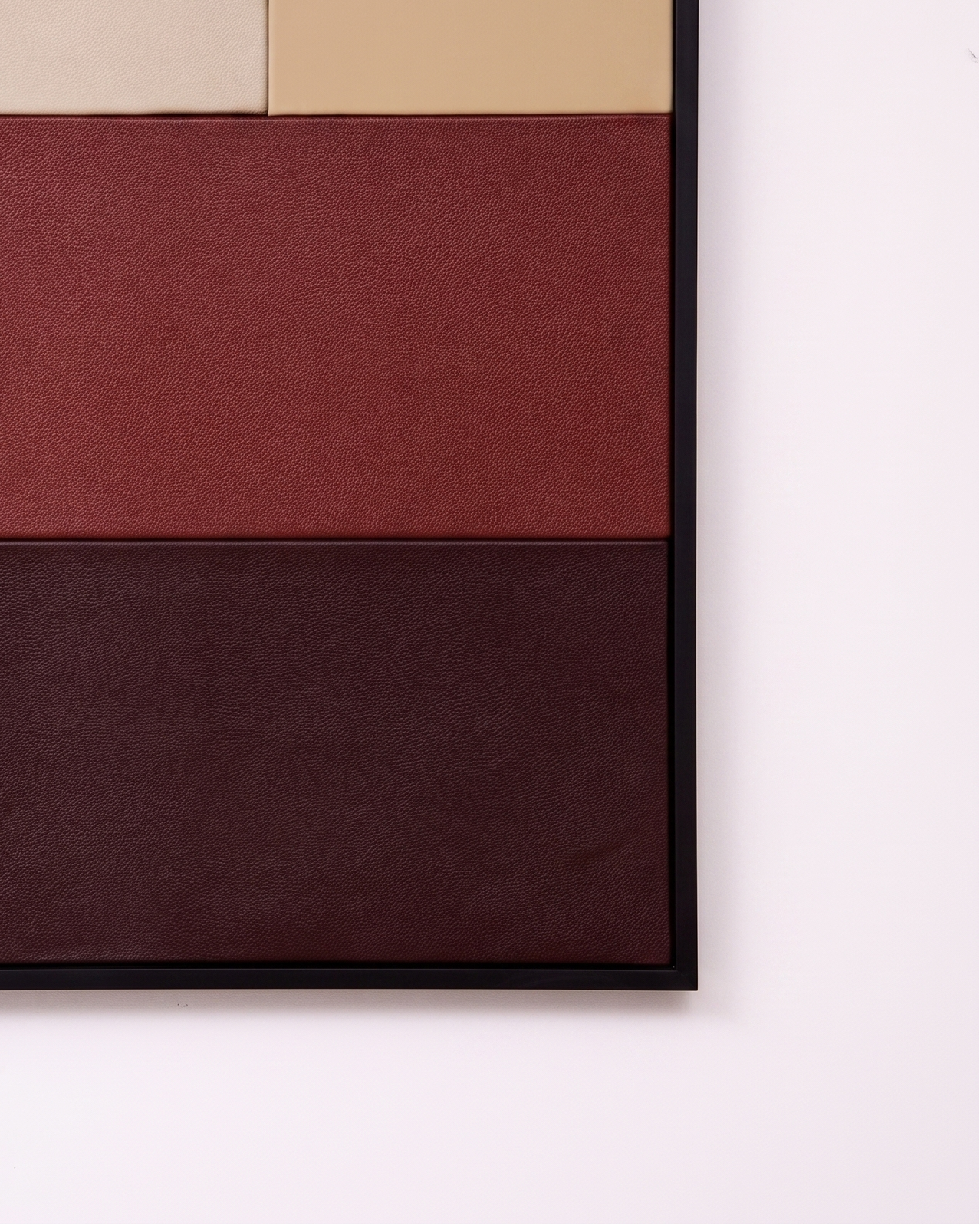 Clay & Canopy - Modern Leather Luxury Wallart