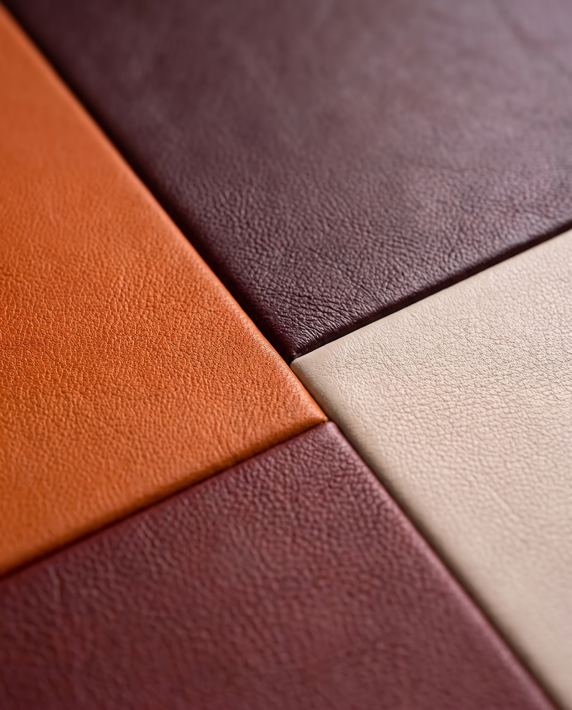 Clay & Canopy - Modern Leather Luxury Wallart