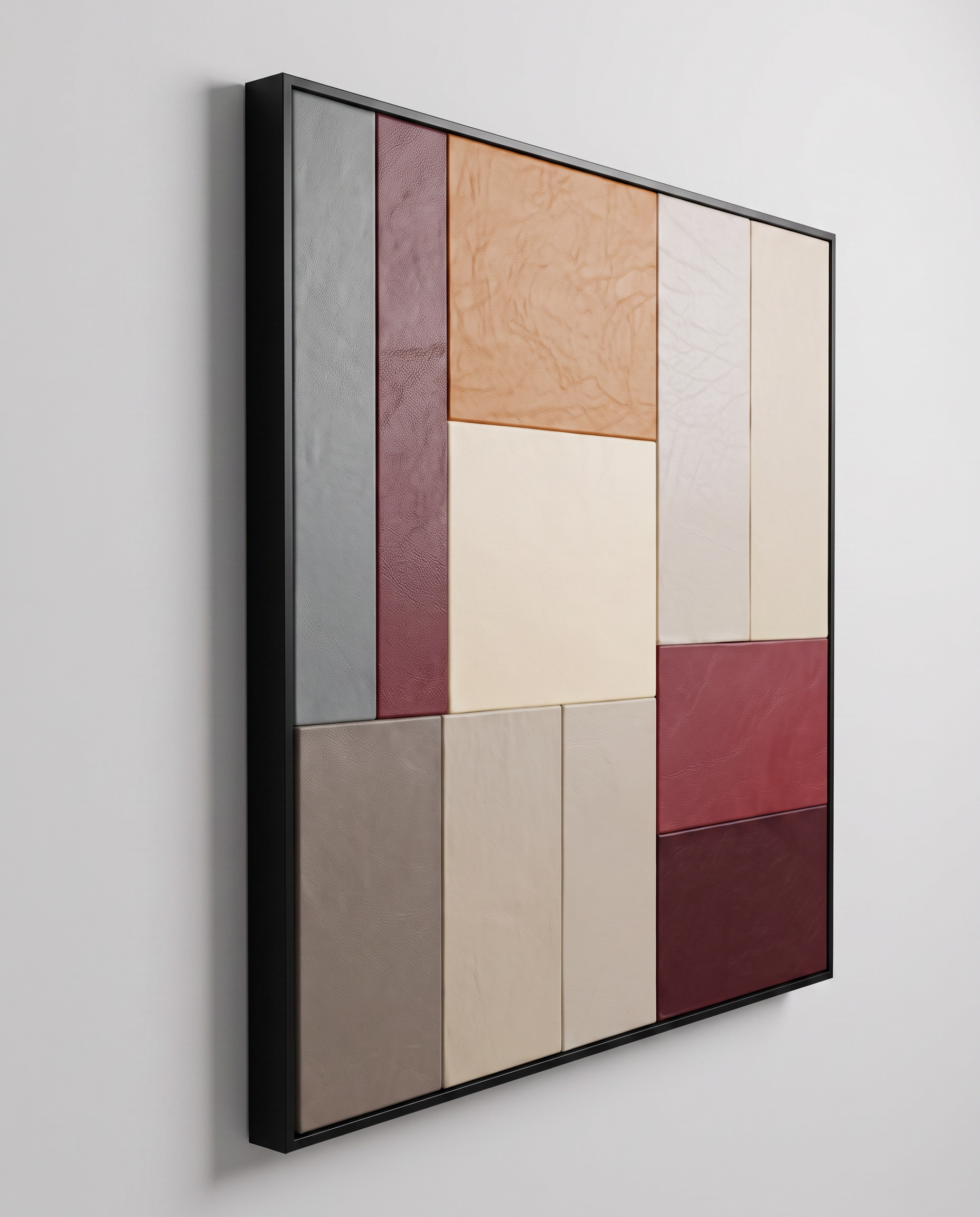 Clay & Canopy - Modern Leather Luxury Wallart