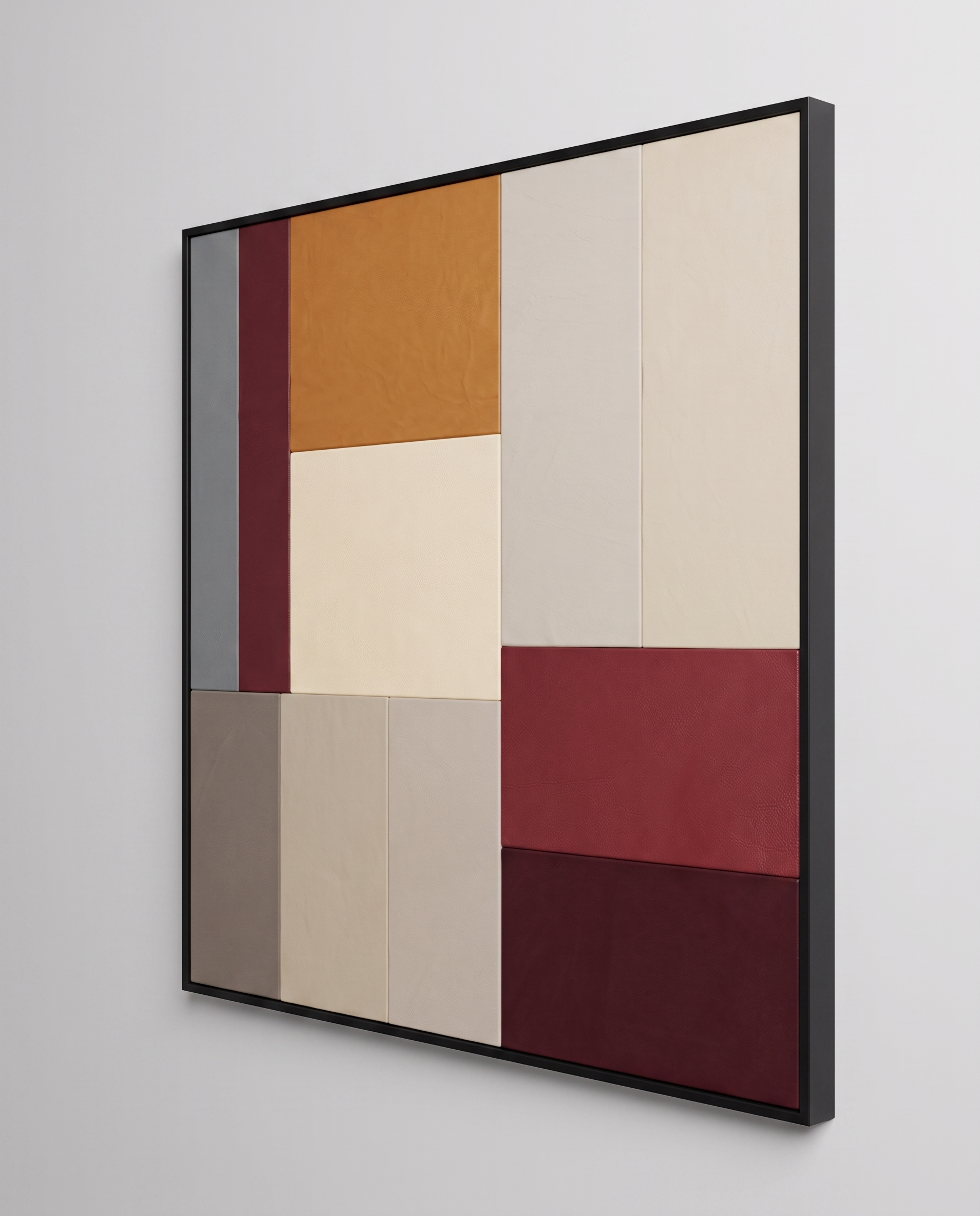 Clay & Canopy - Modern Leather Luxury Wallart