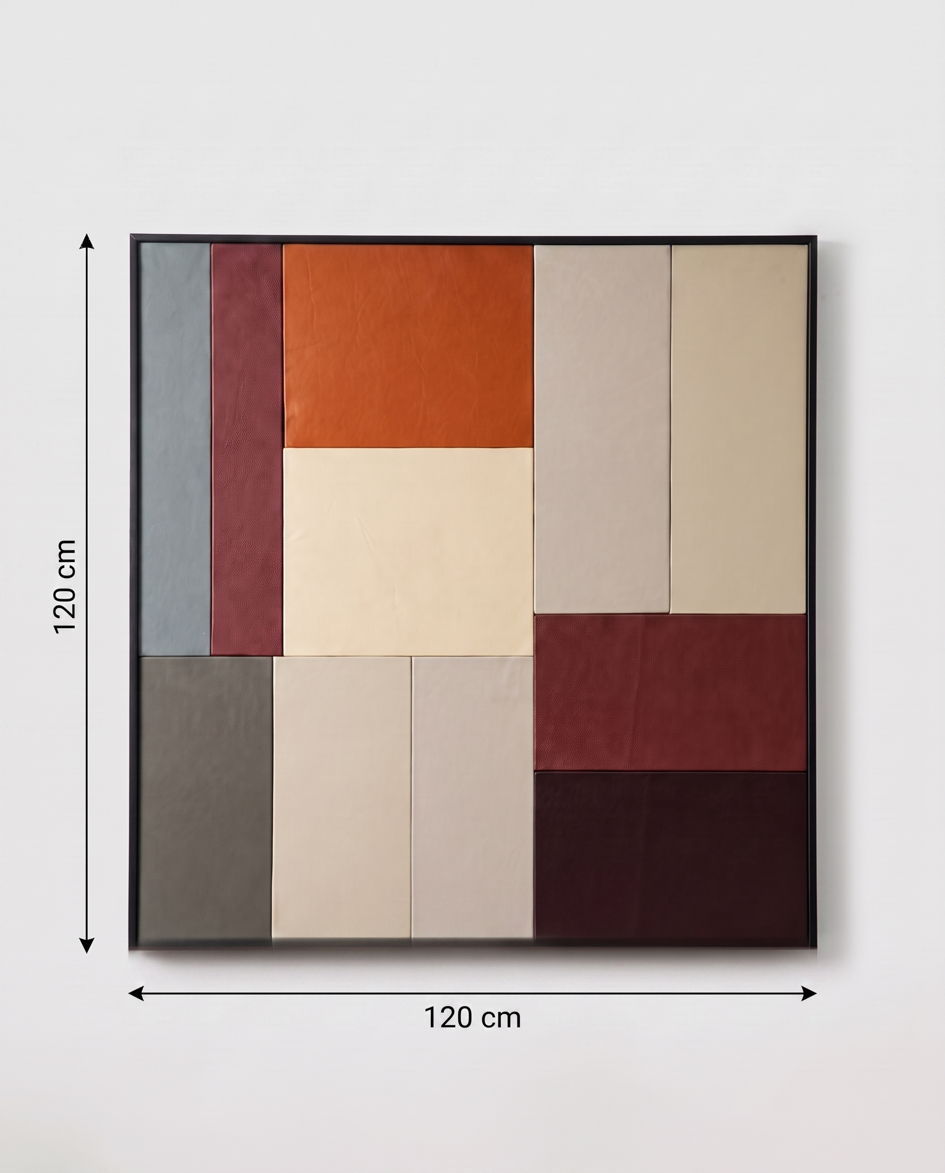 Clay & Canopy - Modern Leather Luxury Wallart