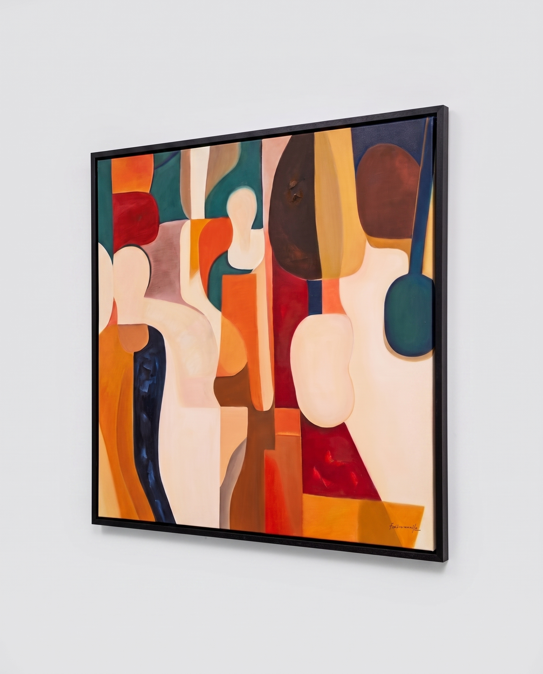 Contoured Perspectives - Luxury Modern Wallart