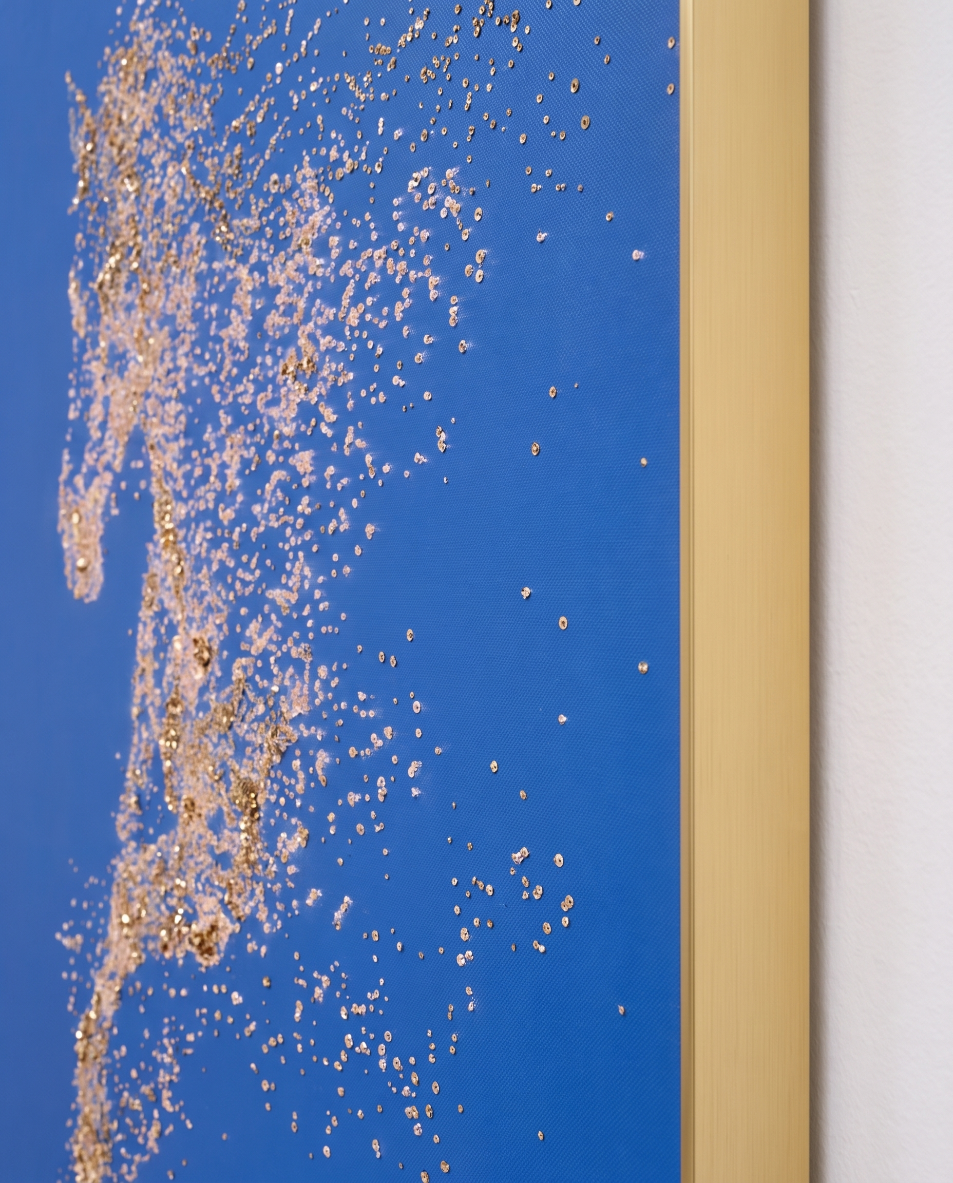 Cosmic Canter- Golden Horse Luxury Leather Wallart