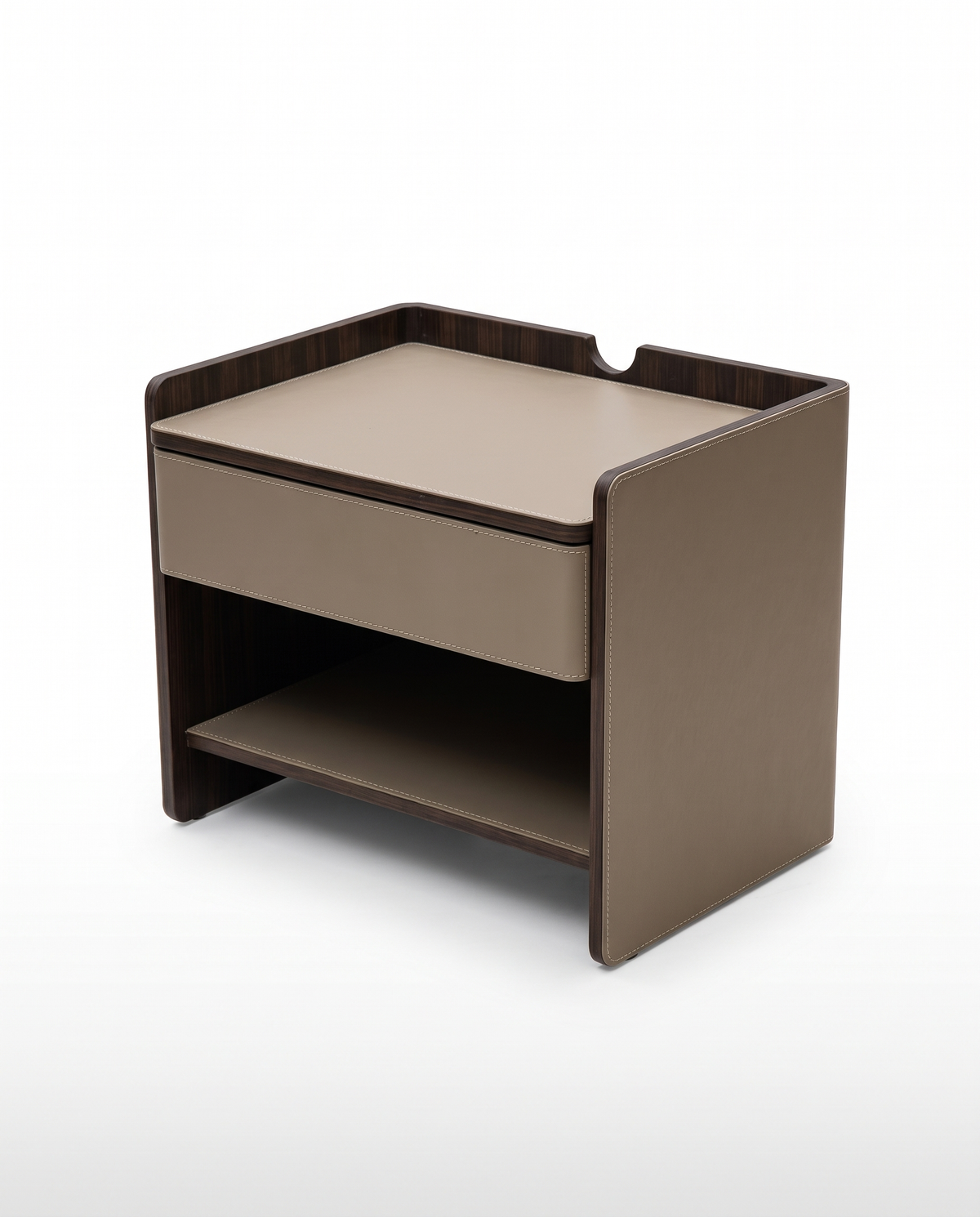 Crestline Allen Nightstand Bedside Table(Set of 2)
