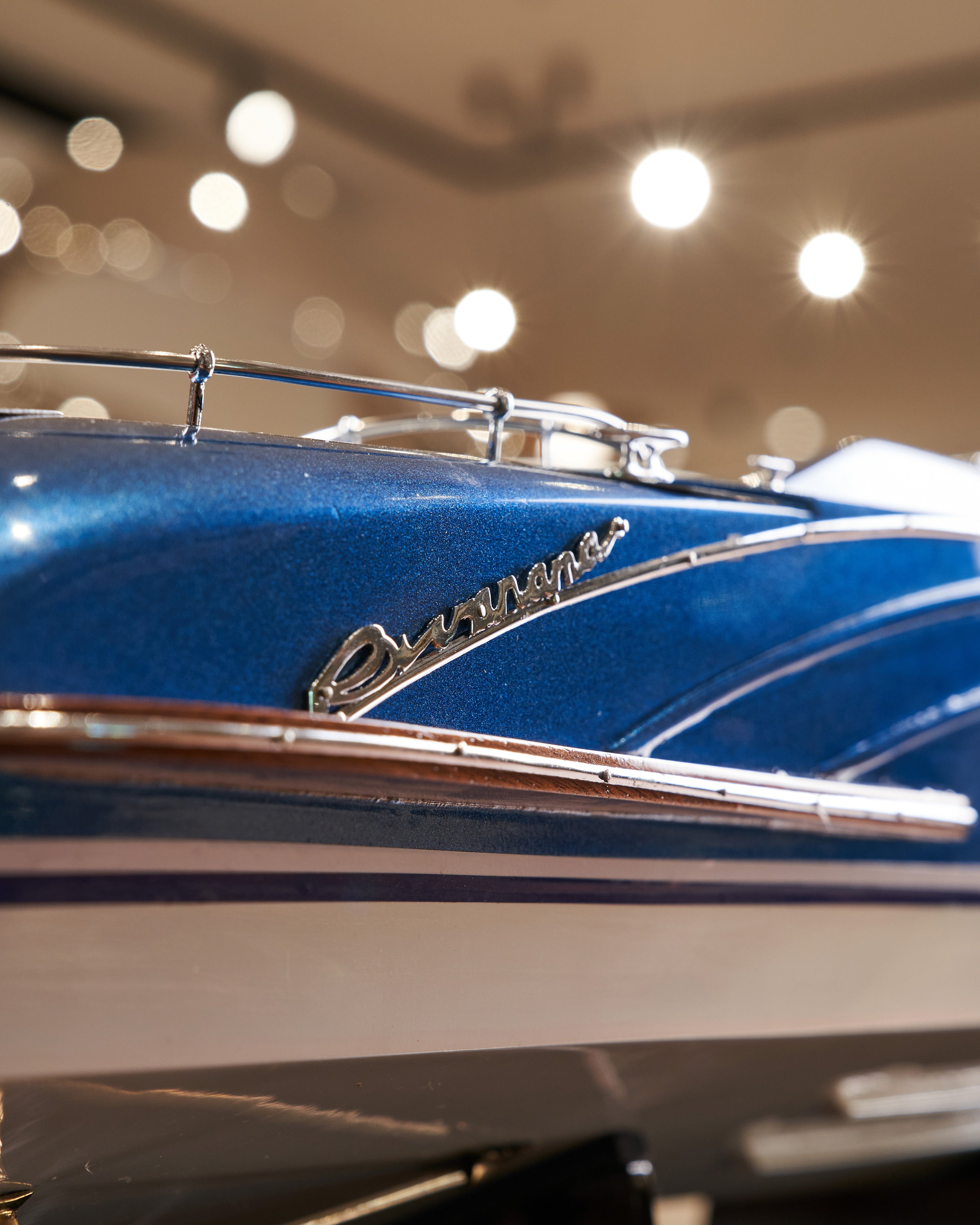 Riva Rama Sapphire Speedboat Model - Blue