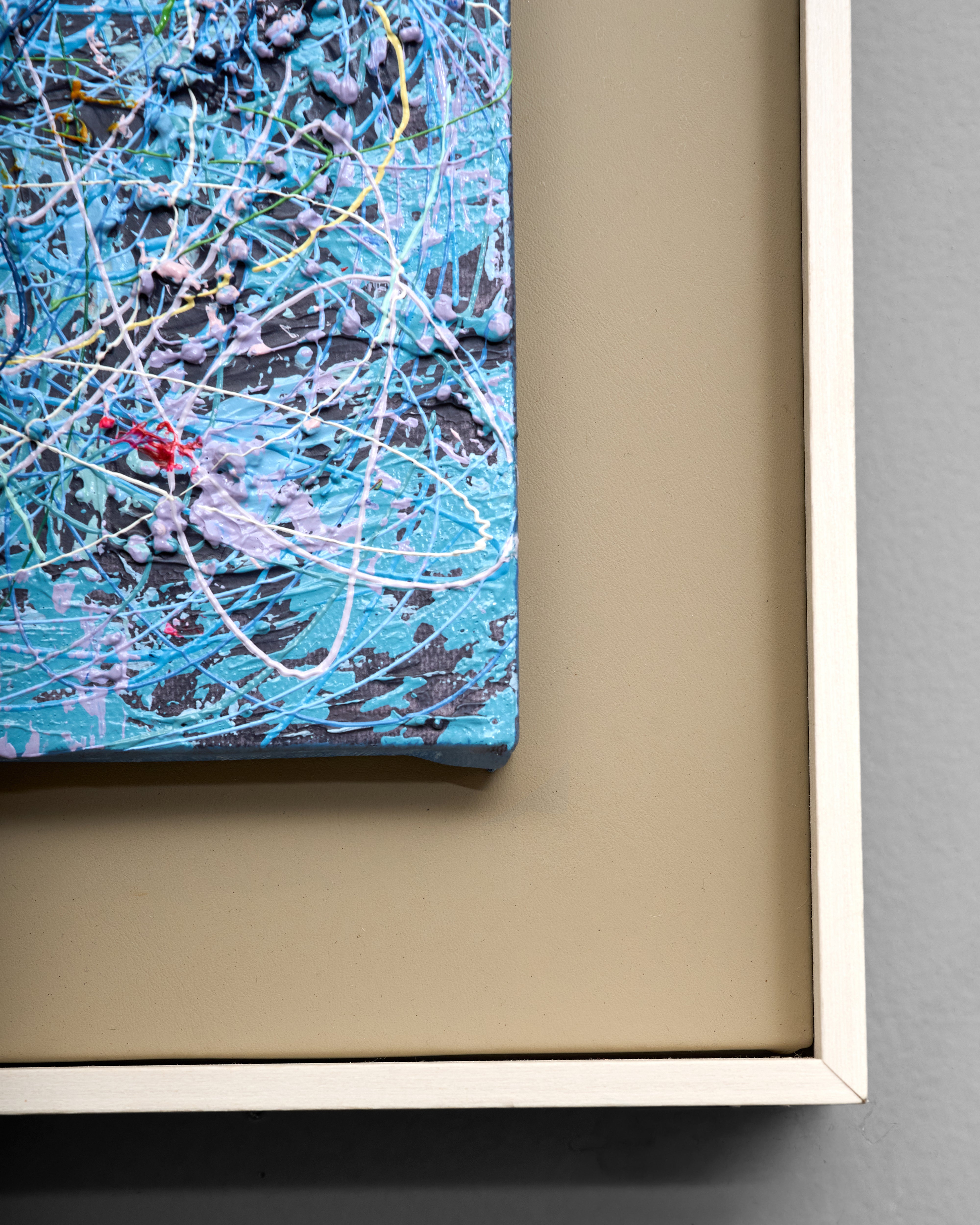 Nova Essence - Blue Textured Wallart