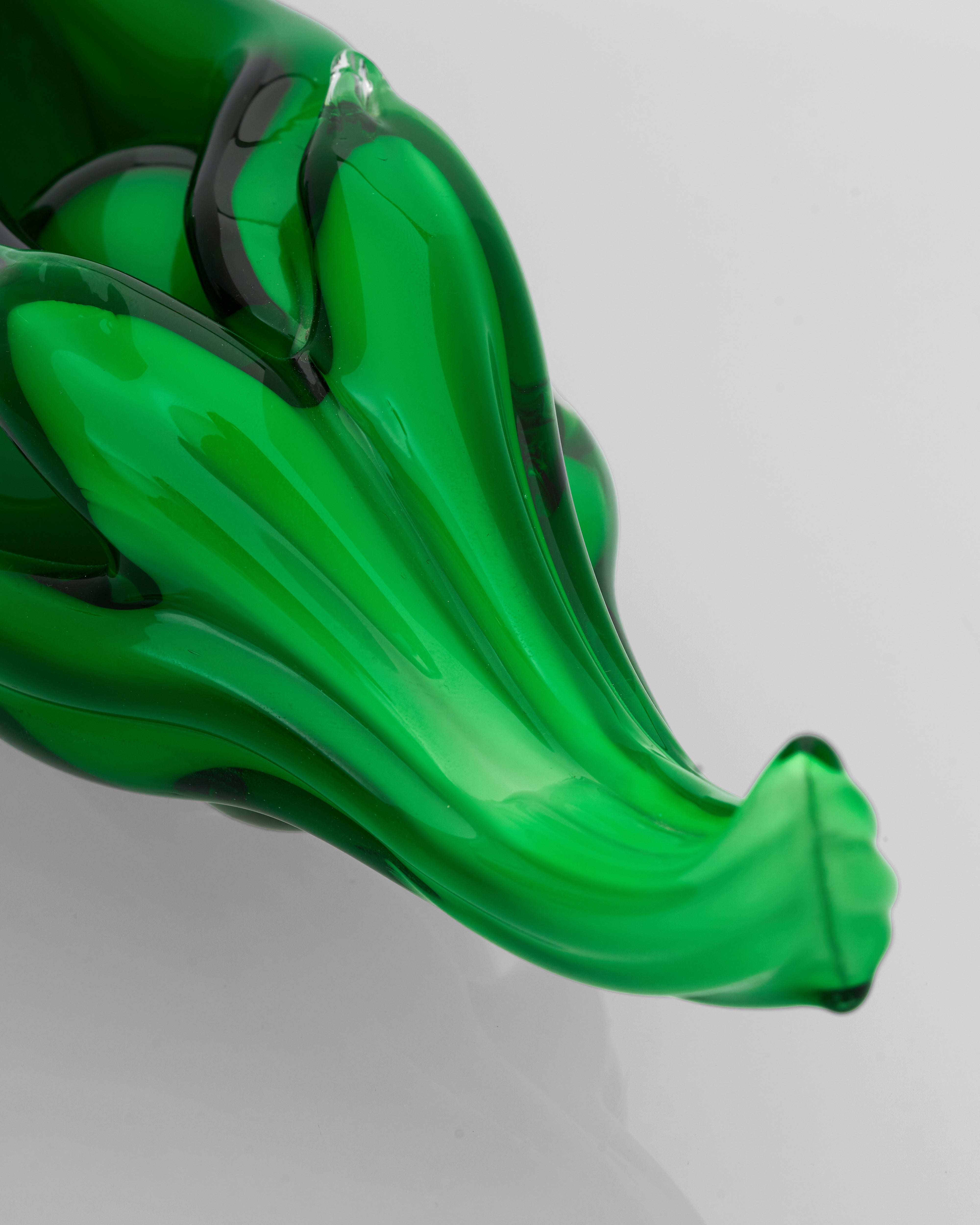 Giant Greenpea Crystal Glass Decor