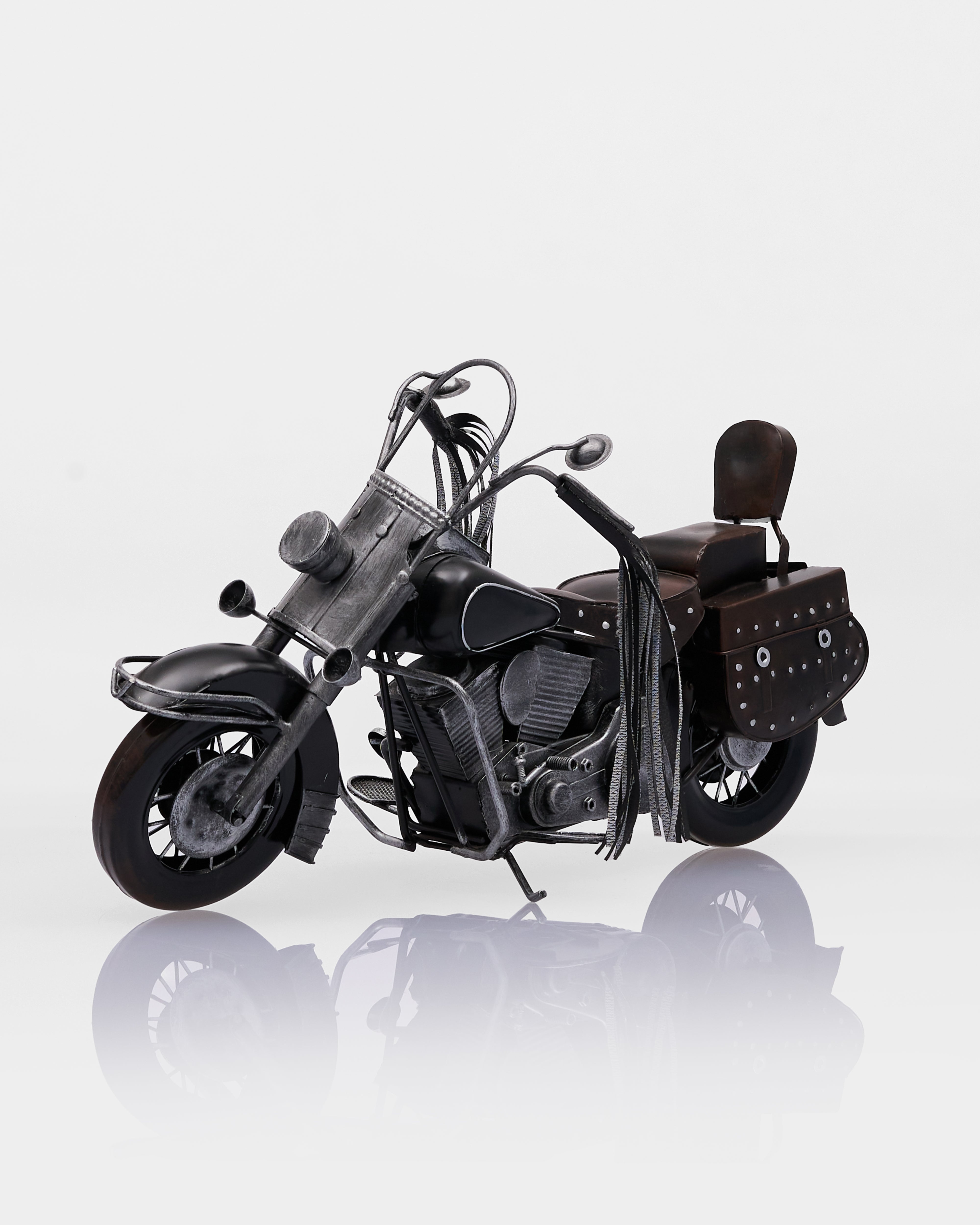 Indian Collector’s Motorbike Model Black