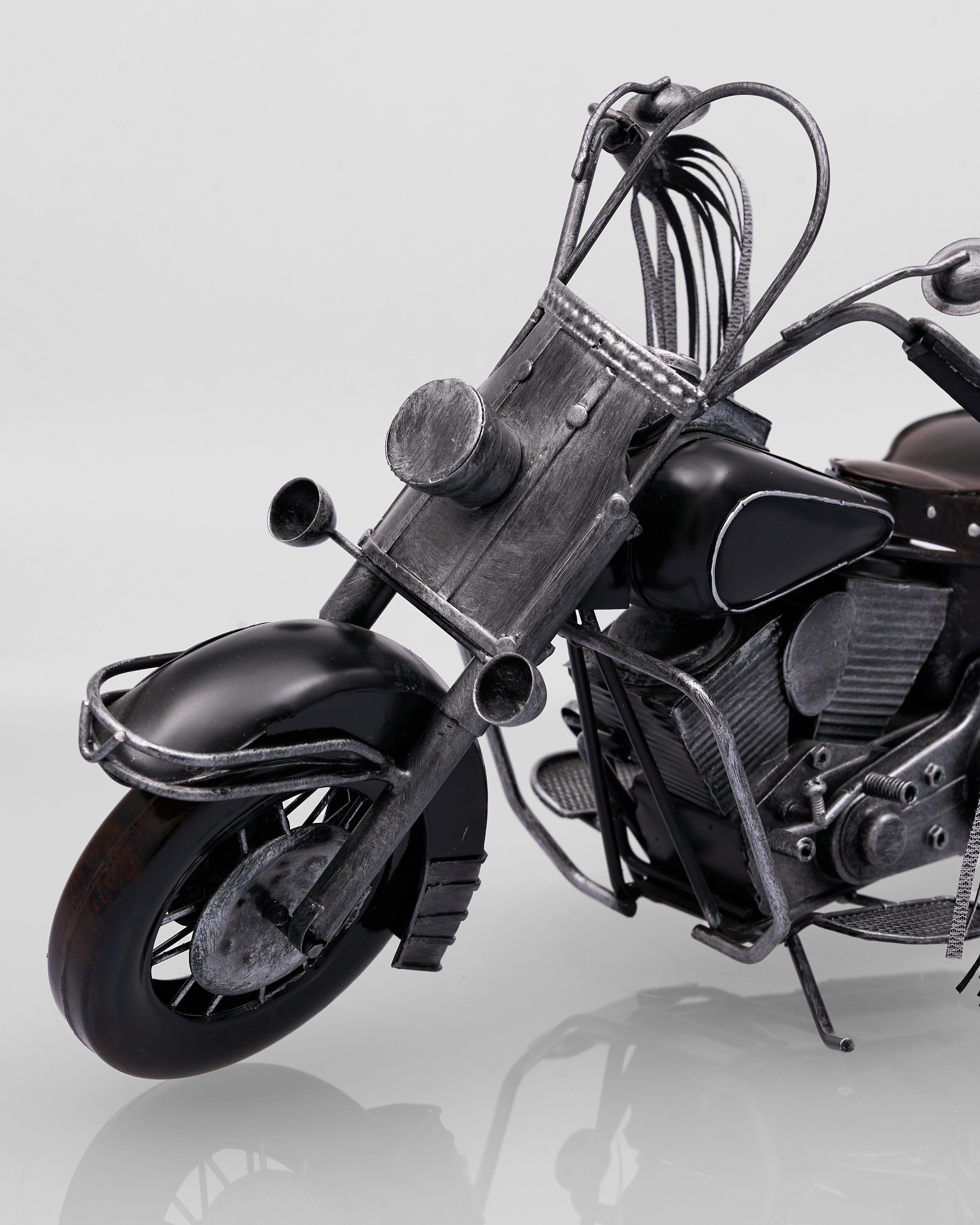 Indian Collector’s Motorbike Model Black
