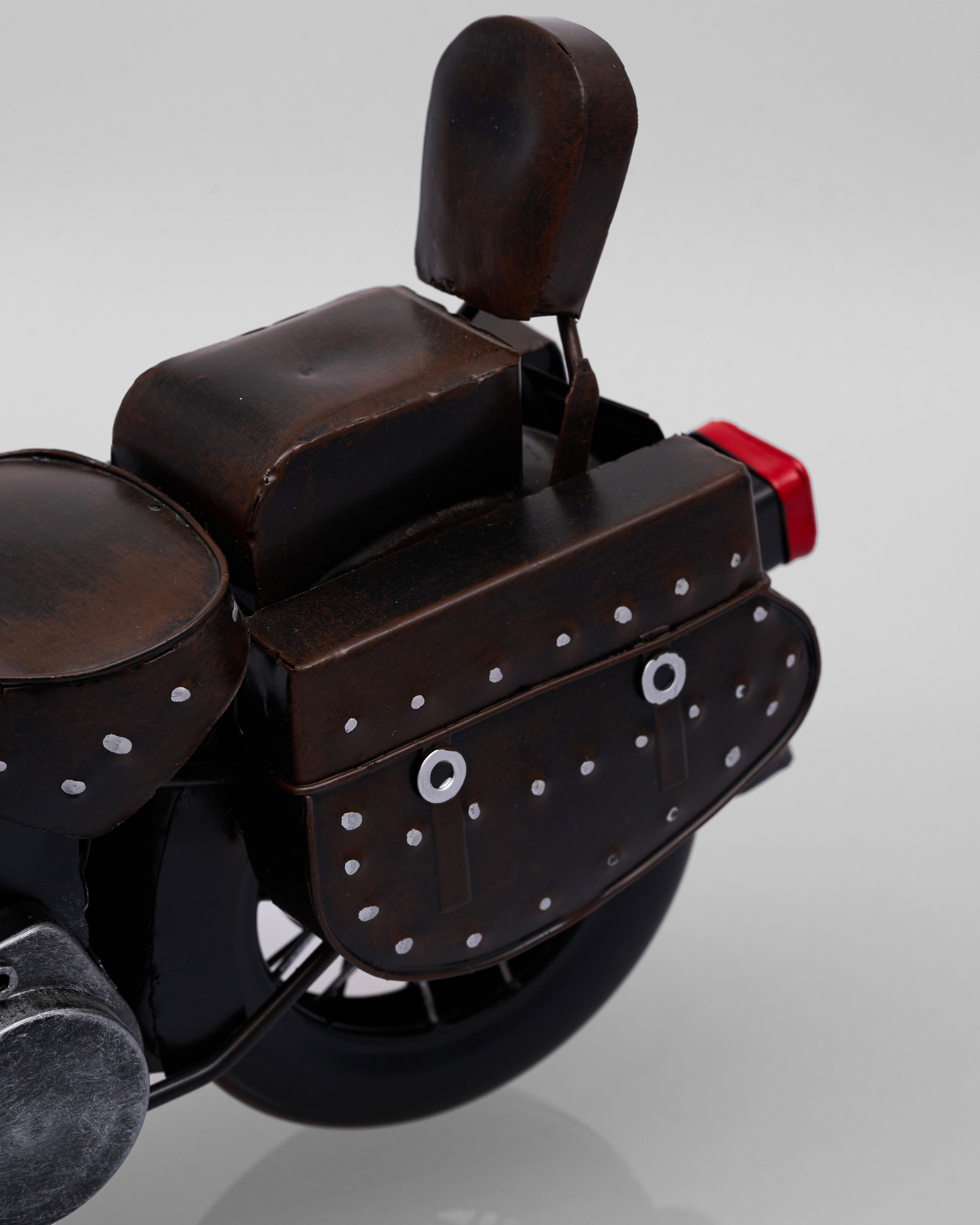 Indian Collector’s Motorbike Model Black