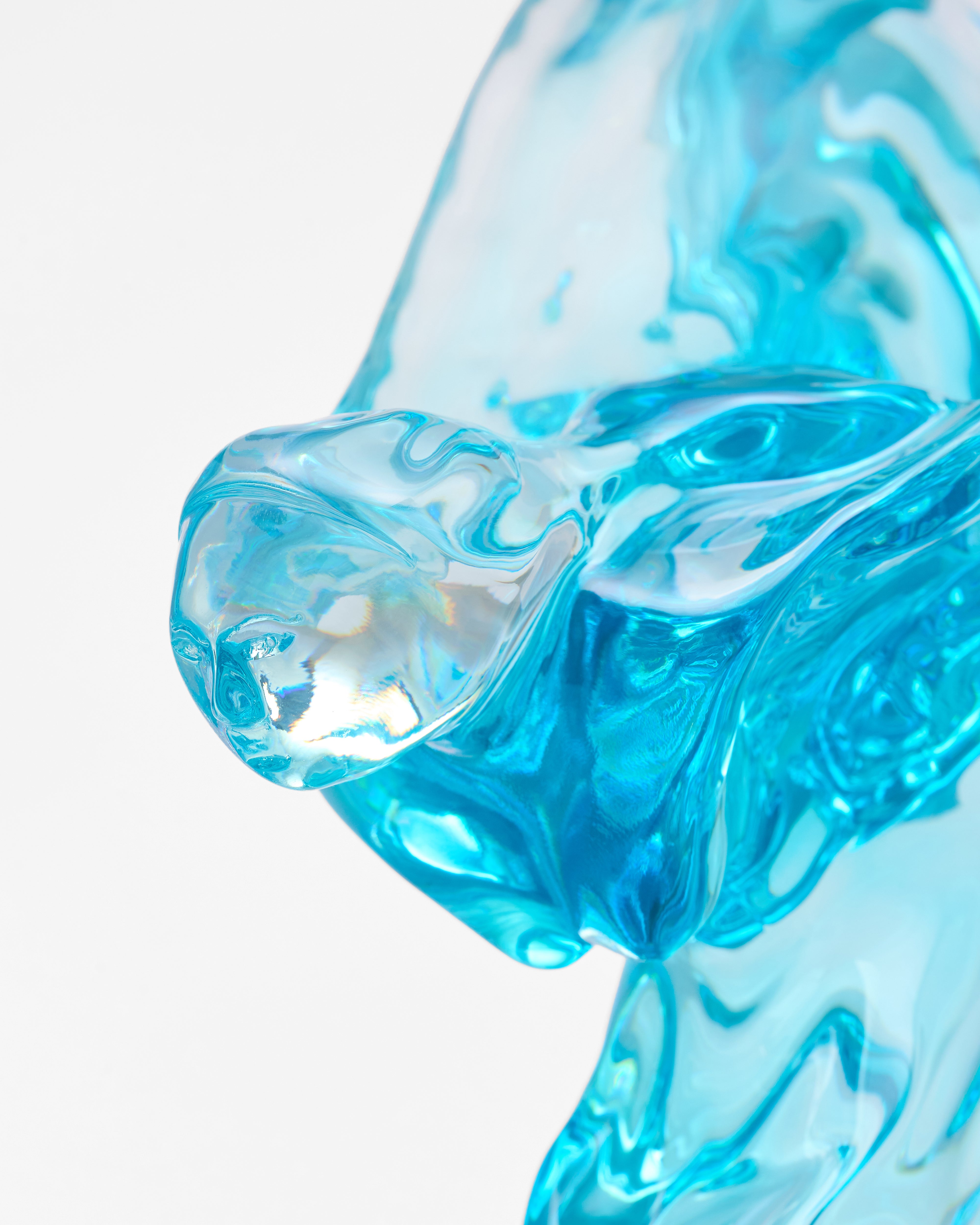 Royal Ecstasy Sculpture - Pastel Blue