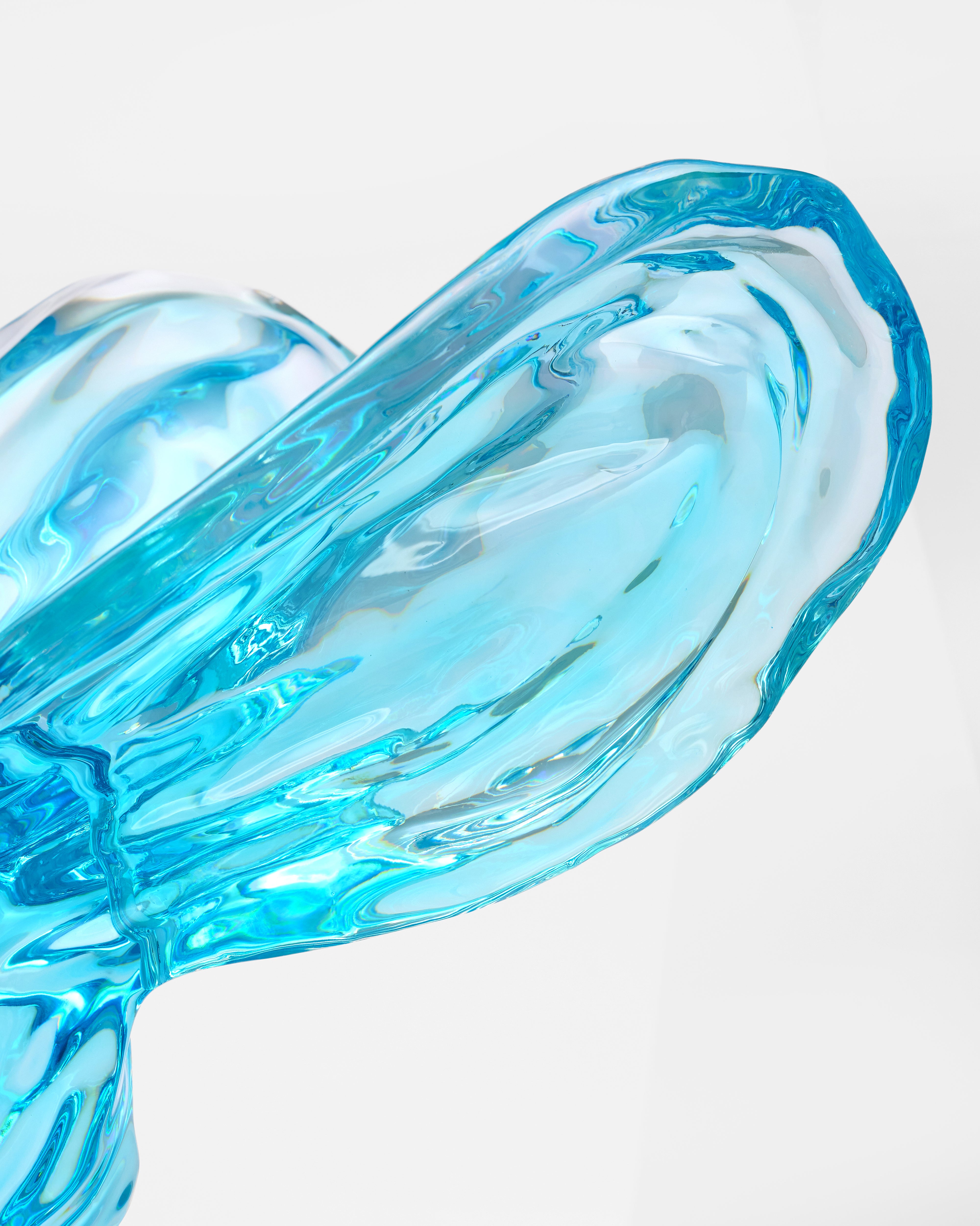 Royal Ecstasy Sculpture - Pastel Blue