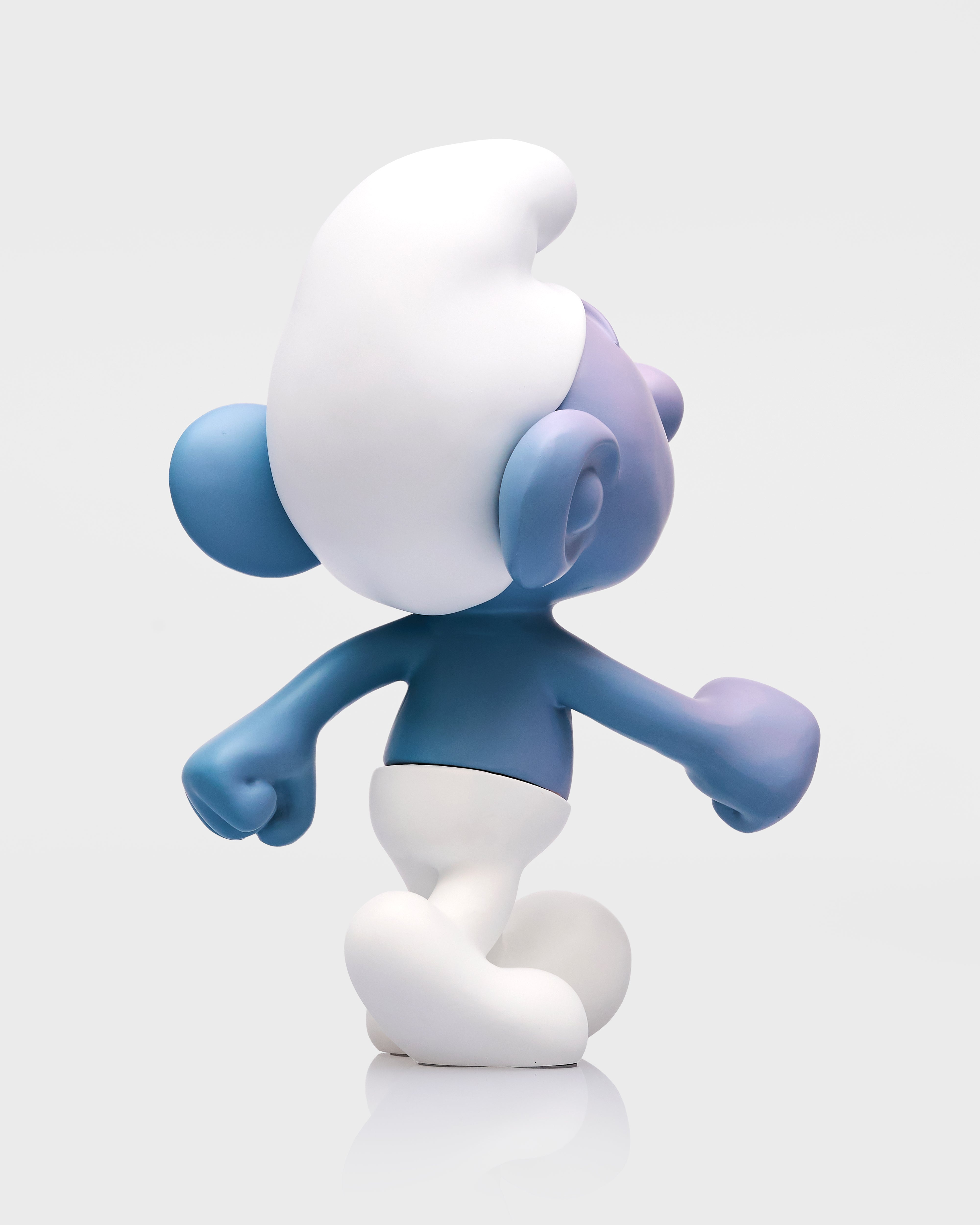 Smirf Character Resin Figurine - Violet & White