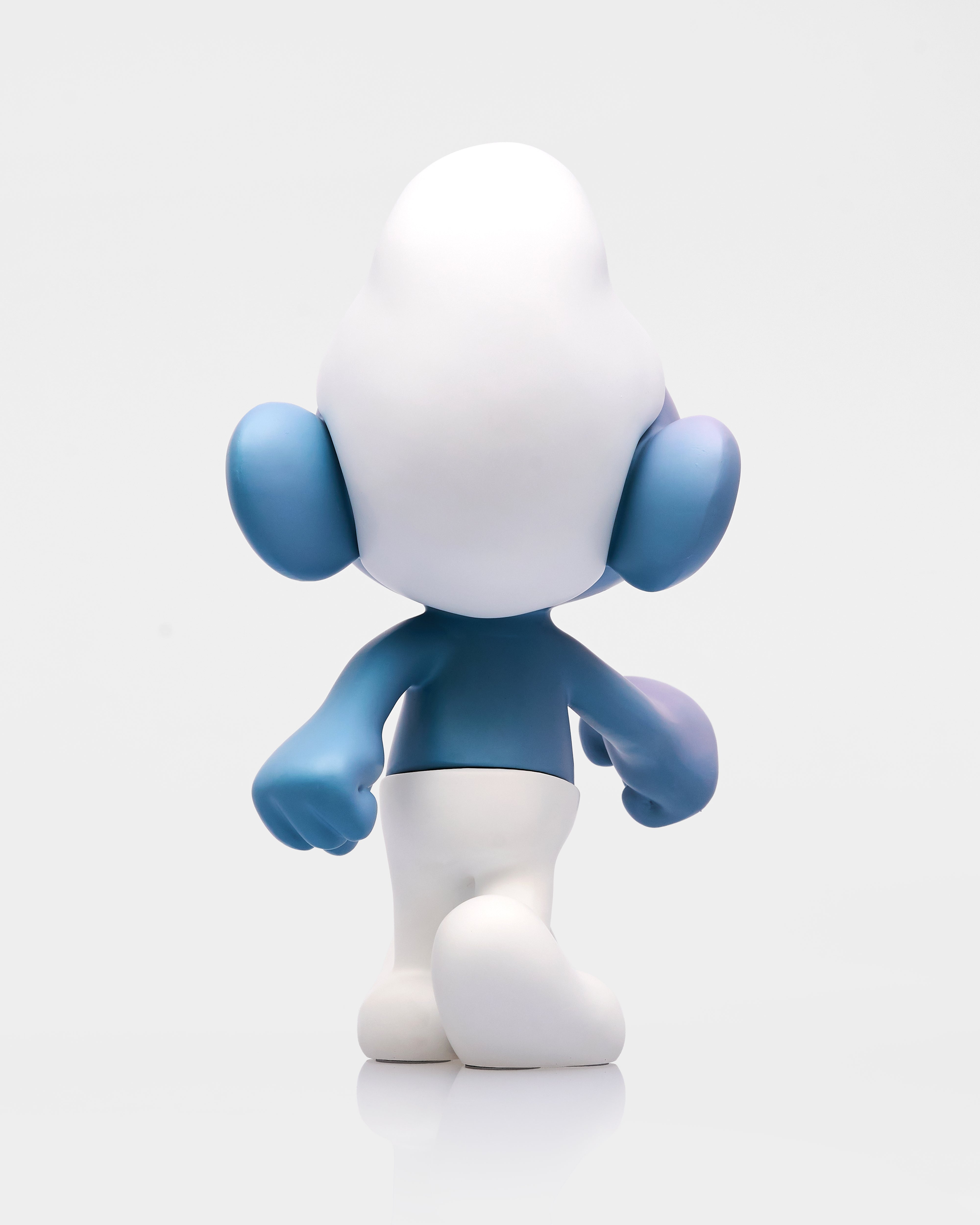 Smirf Character Resin Figurine - Violet & White