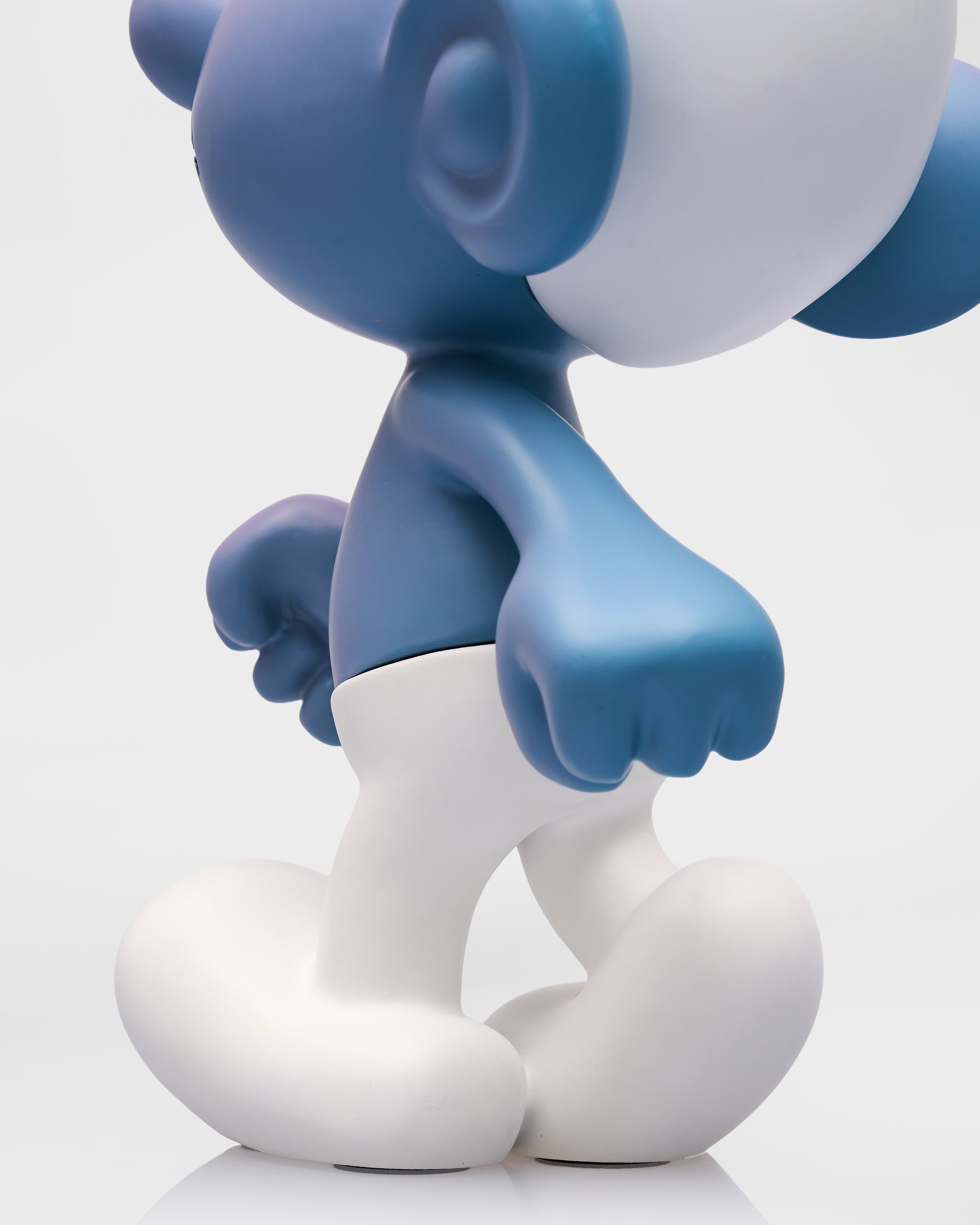 Smirf Character Resin Figurine - Violet & White