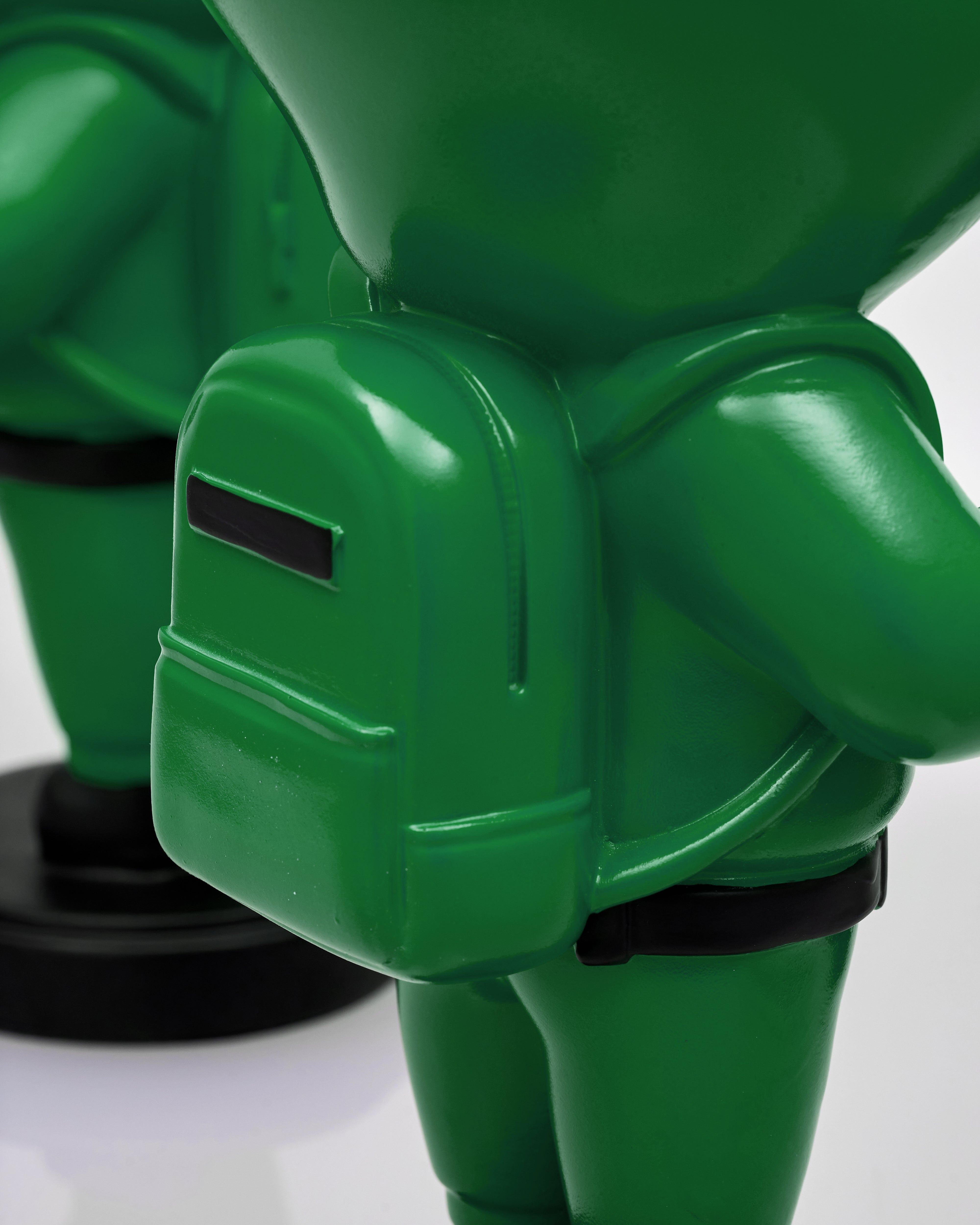 Masked Trio Figurine - Green
