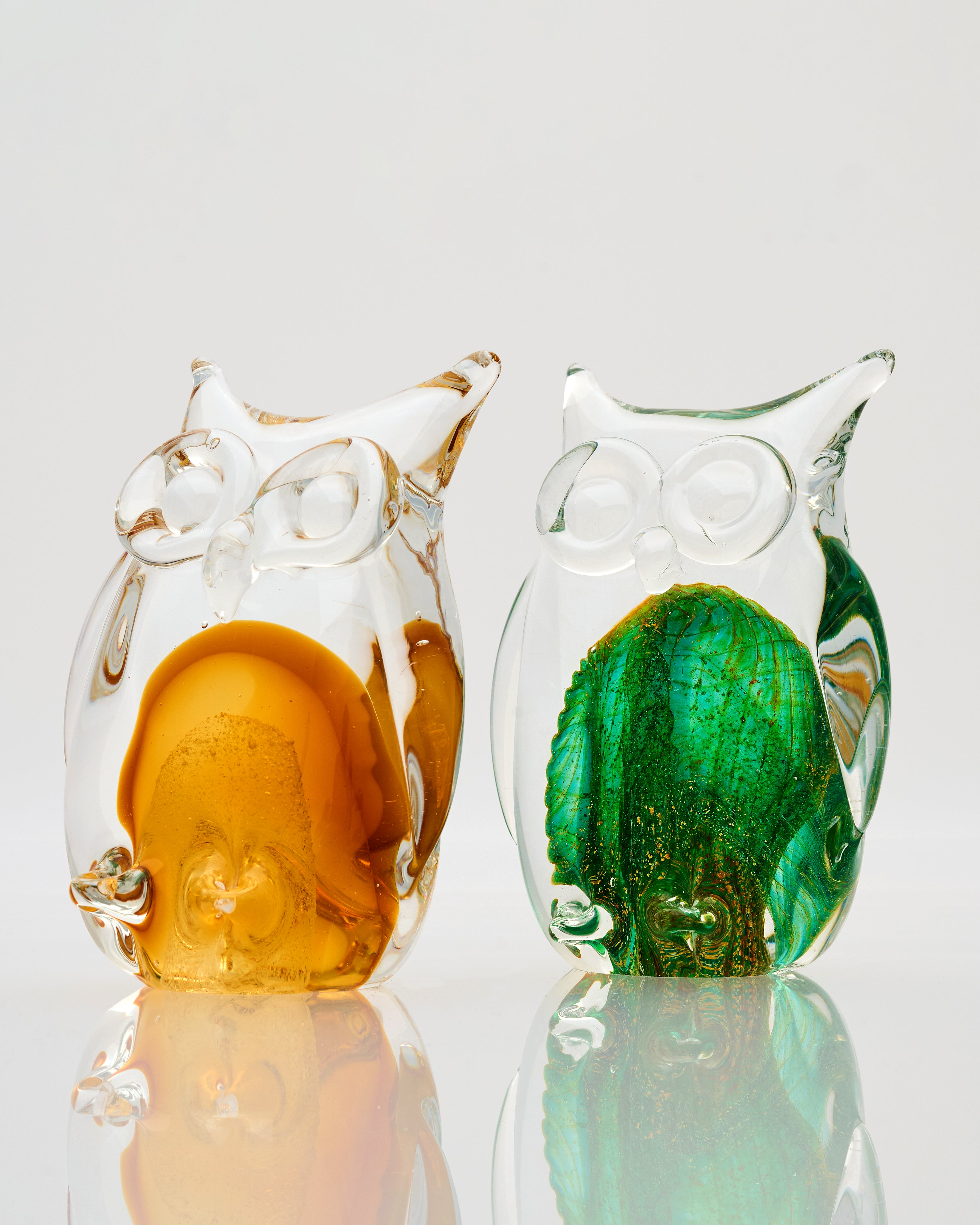 Transparent Owl Decor