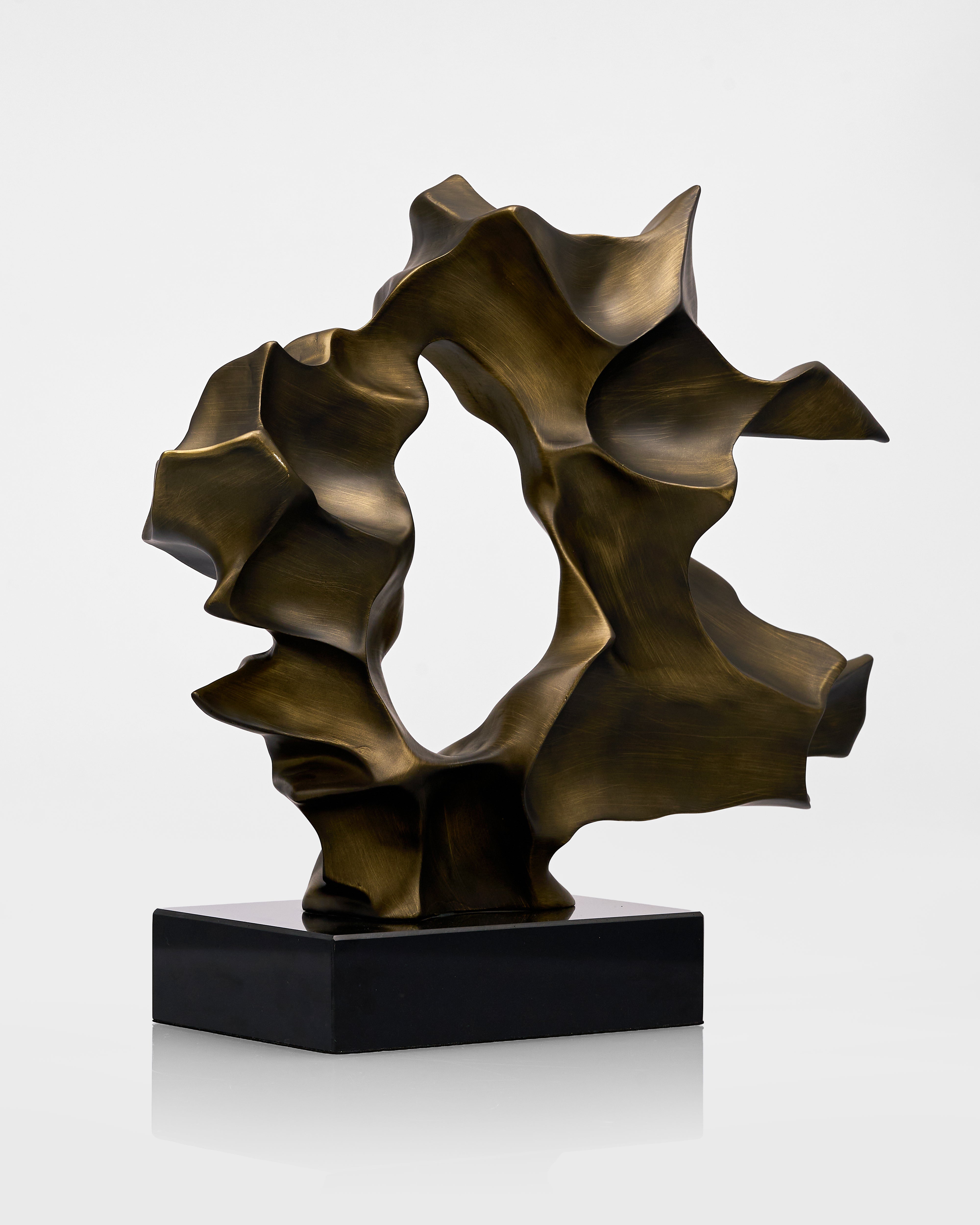 Stormy Abstract Rock Sculpture