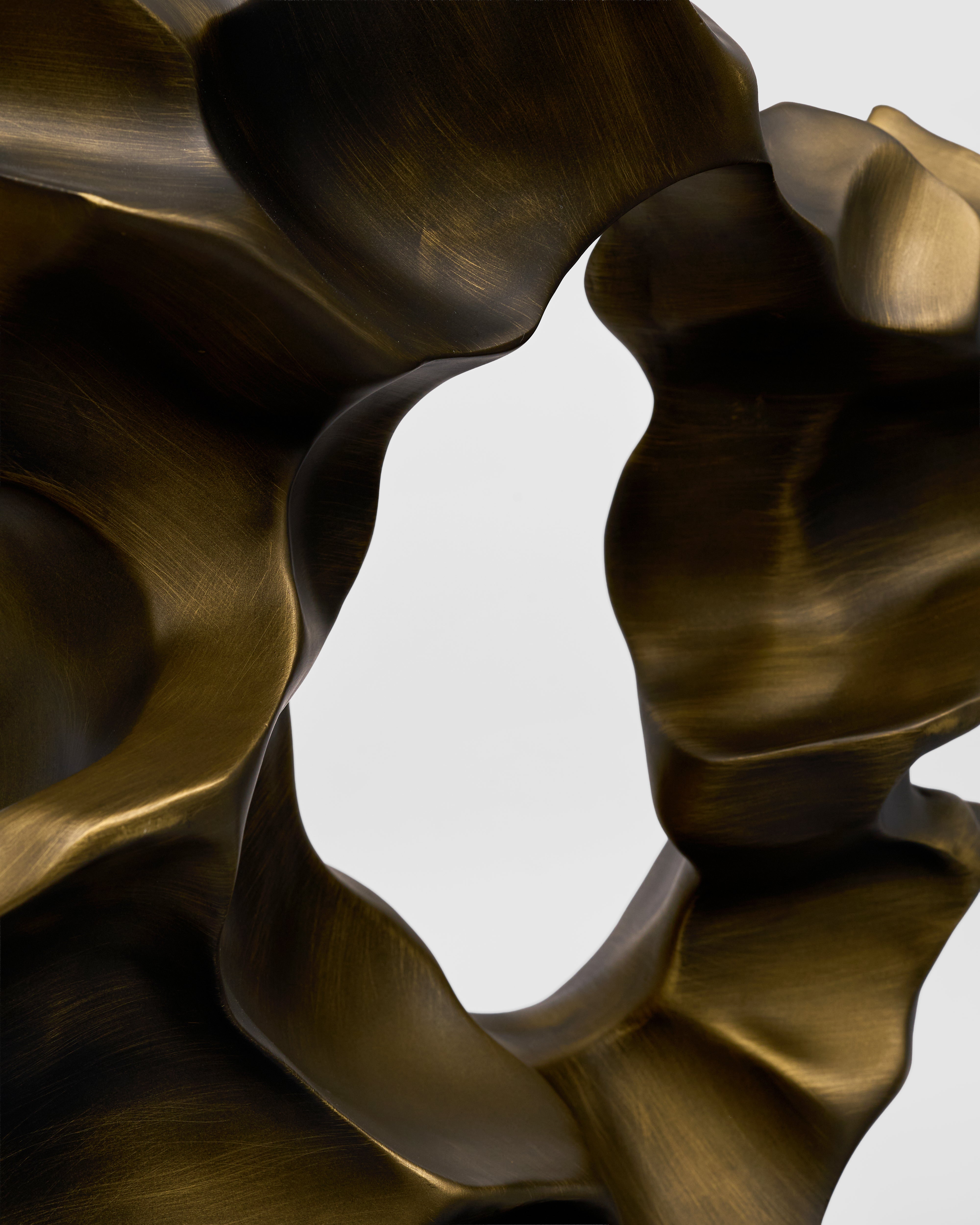 Stormy Abstract Rock Sculpture