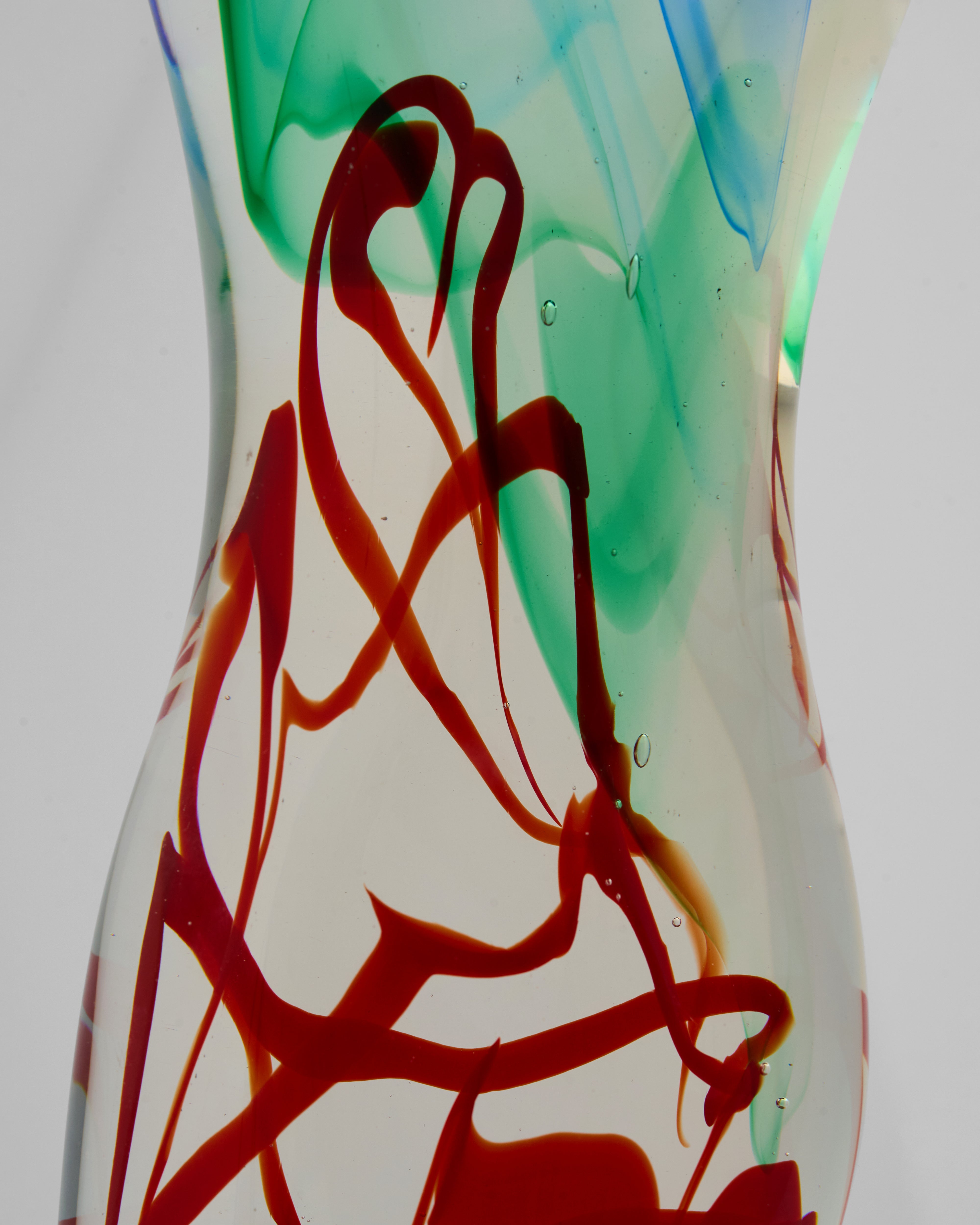 Vivid Essence Hand-Blown Glass Figurine