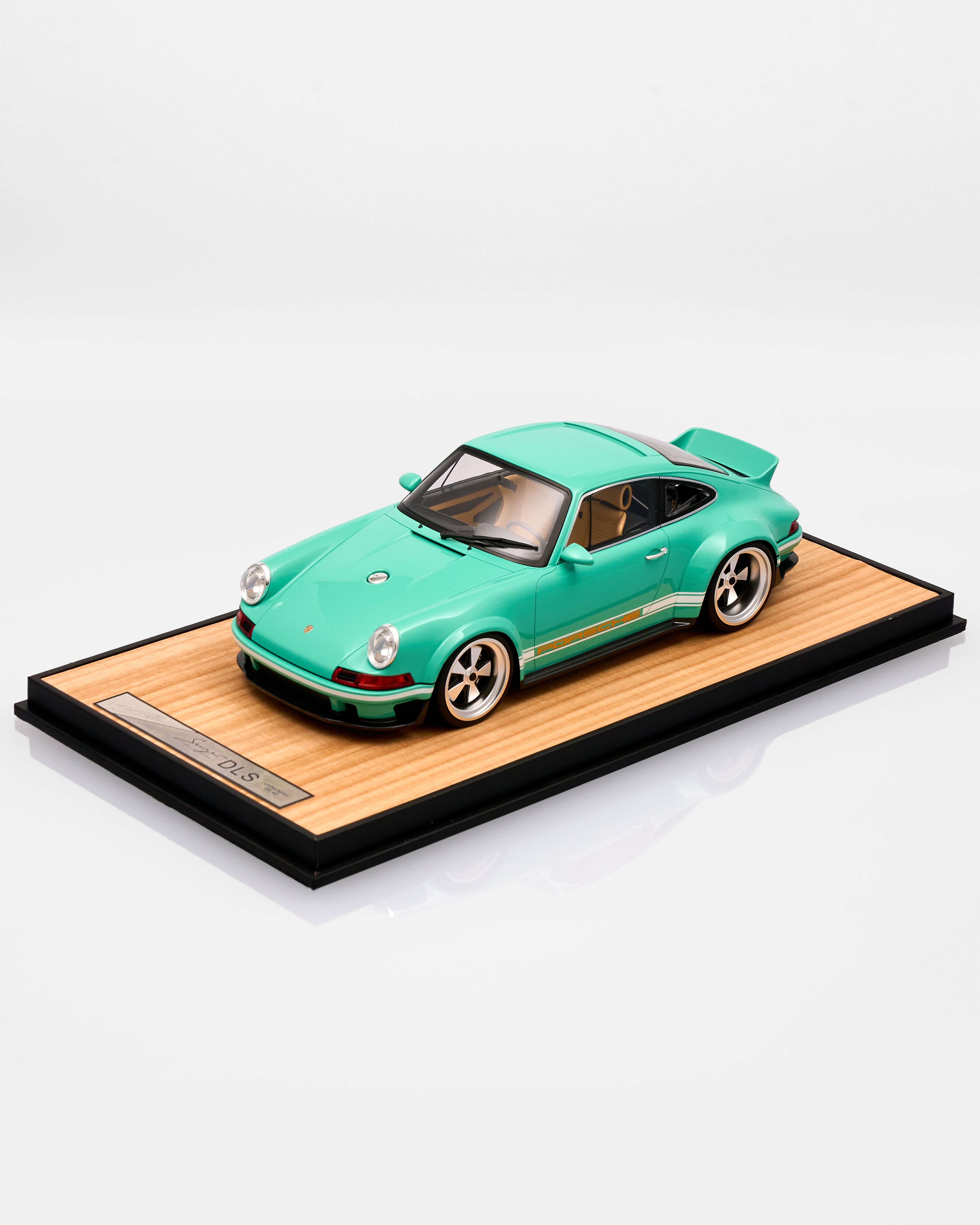 Soft Mint Vinatage Porsche Model Car