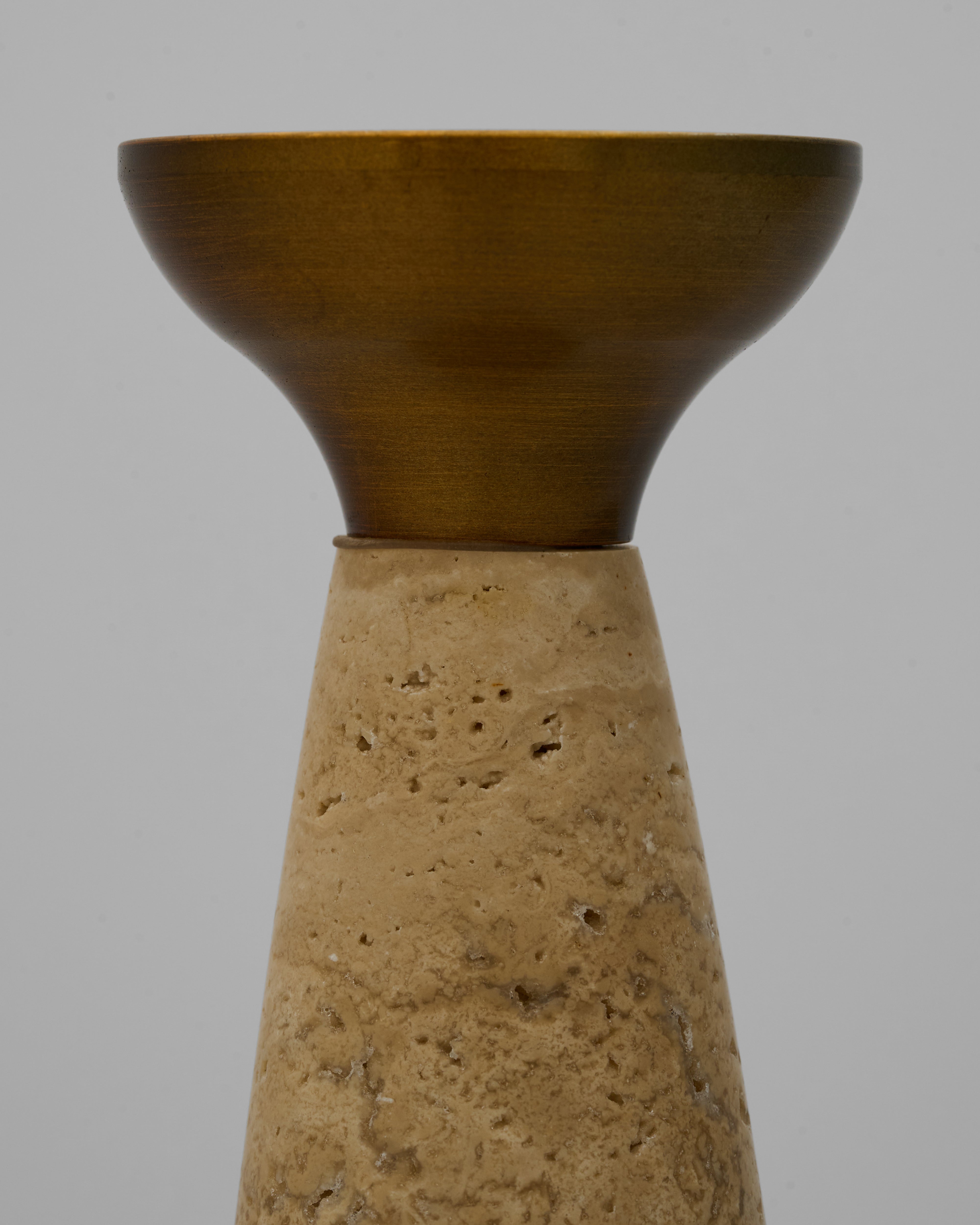 Chroma Pillar Candle Holder