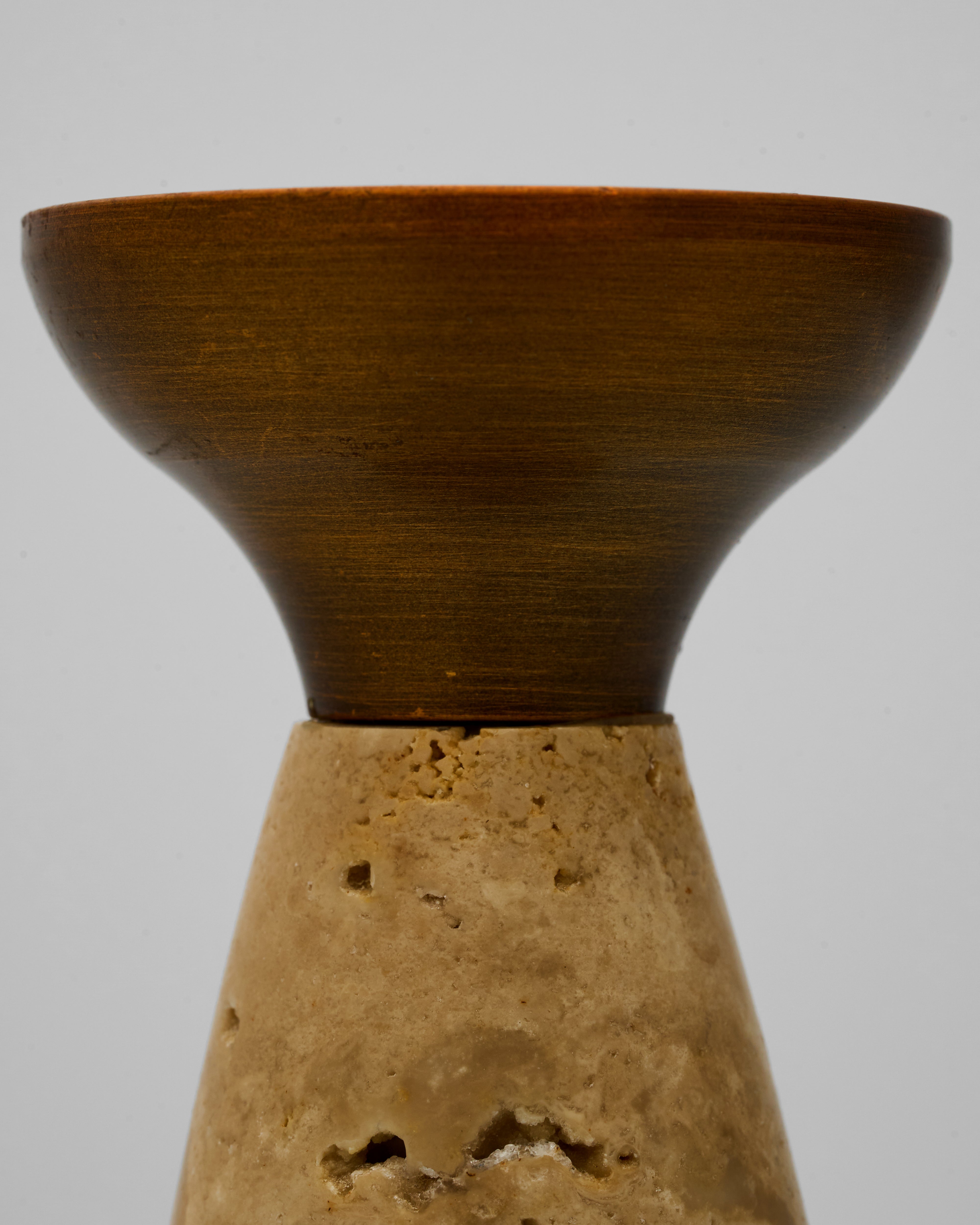 Chroma Pillar Candle Holder