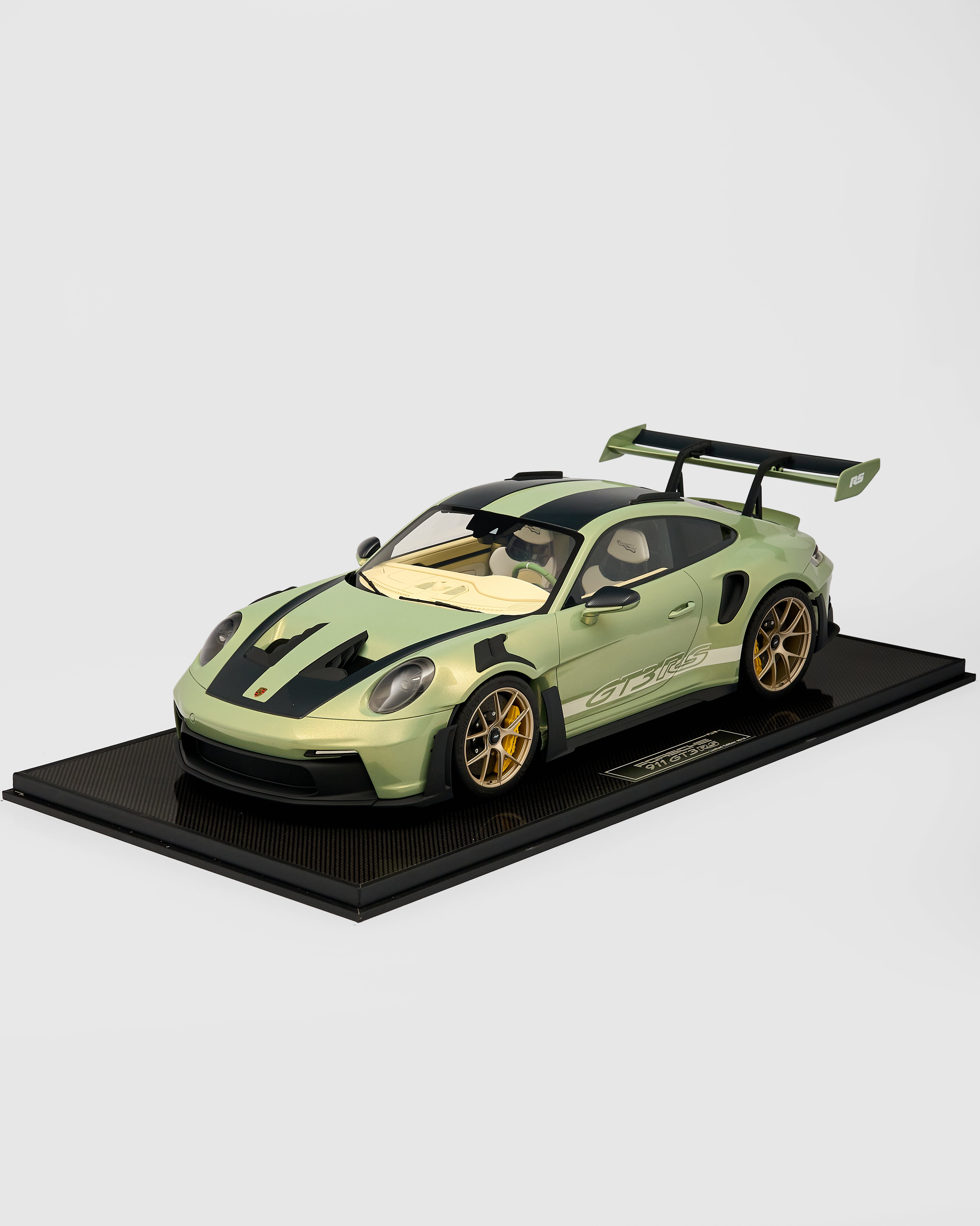 Porsche 911 GT3RS Nato Olive Green  - Limited Edition (08/20) 1:8 Scale Model