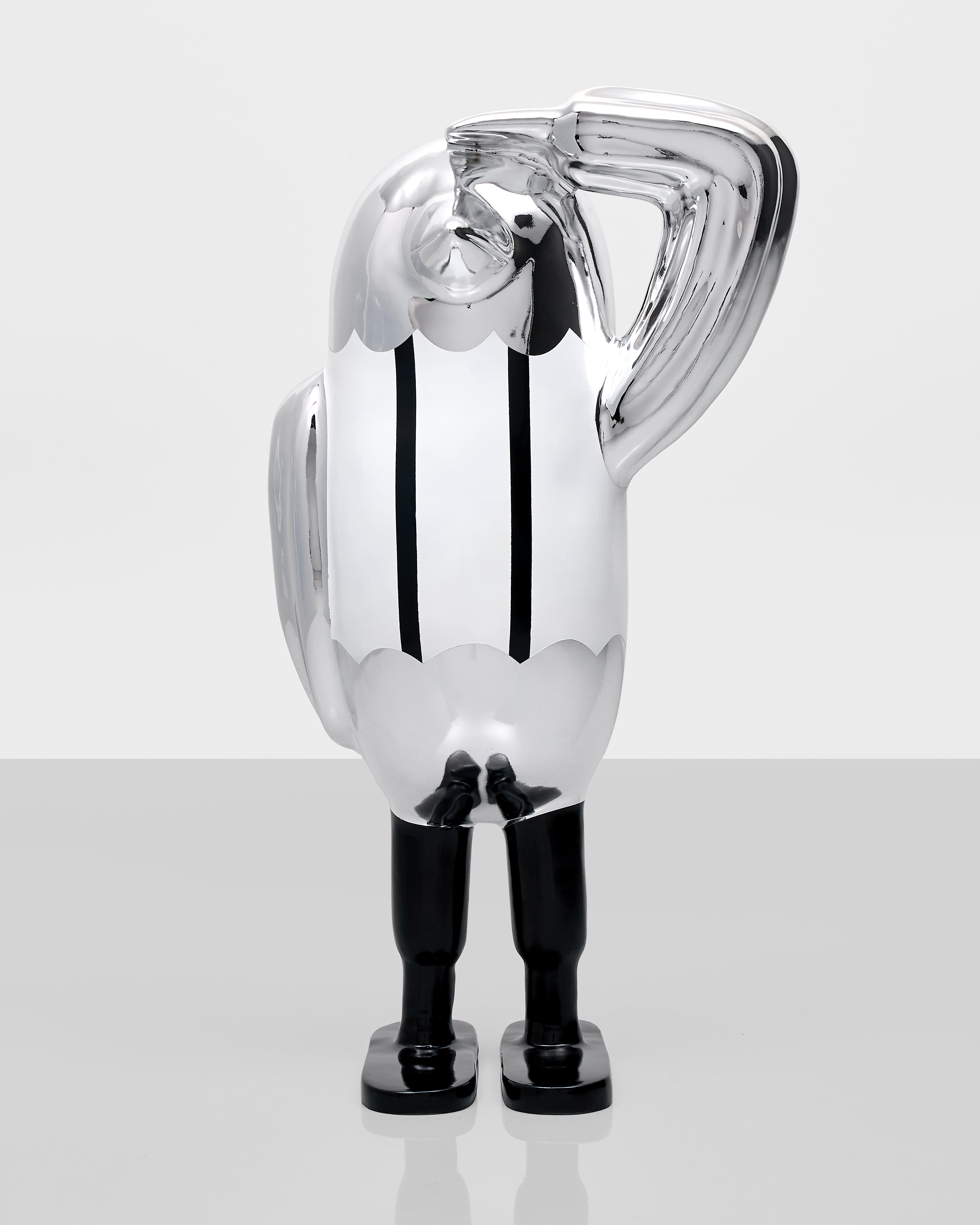 Aviara Hope Bird Figurine Silver