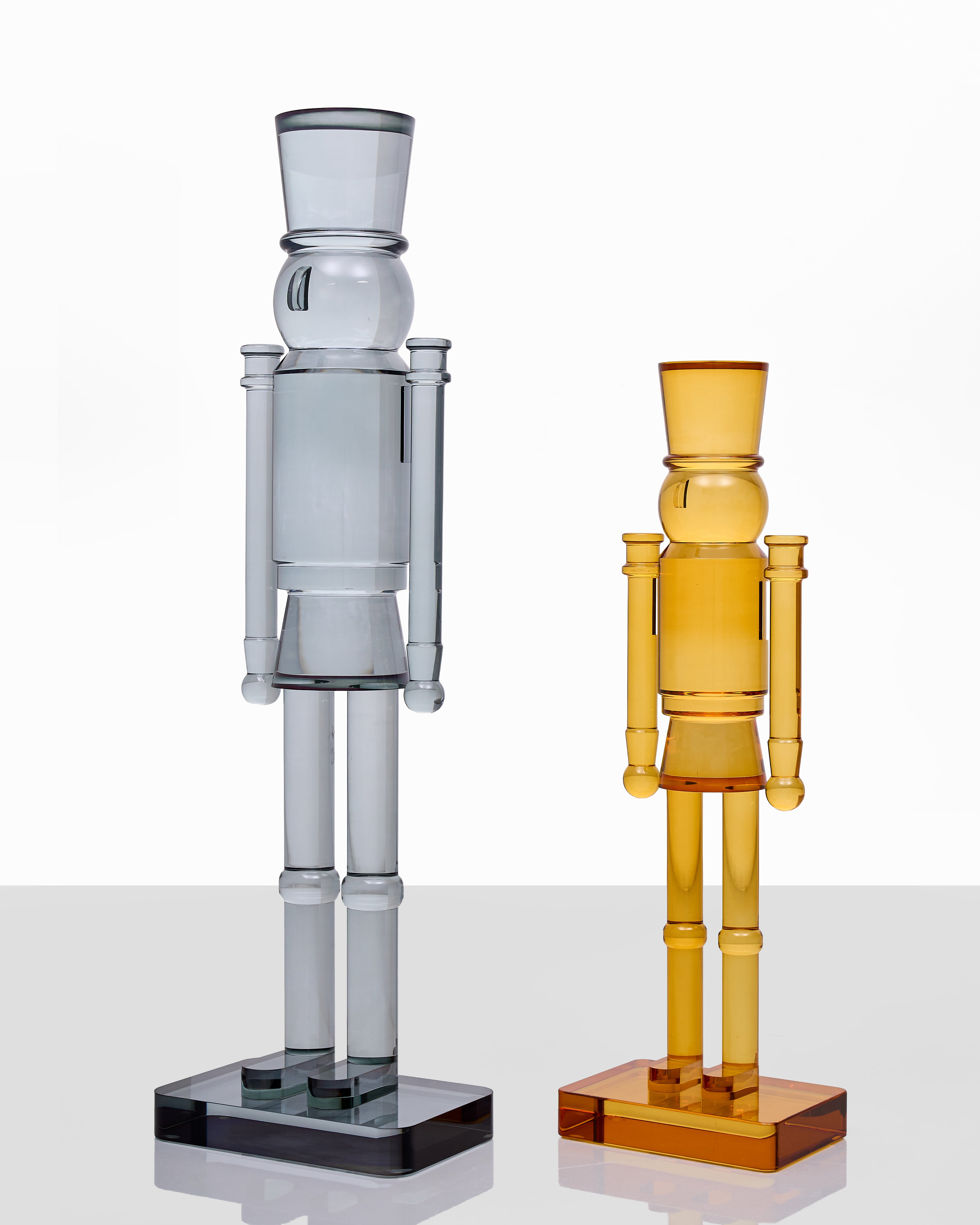 Dual Robo Acrylic Decor Set