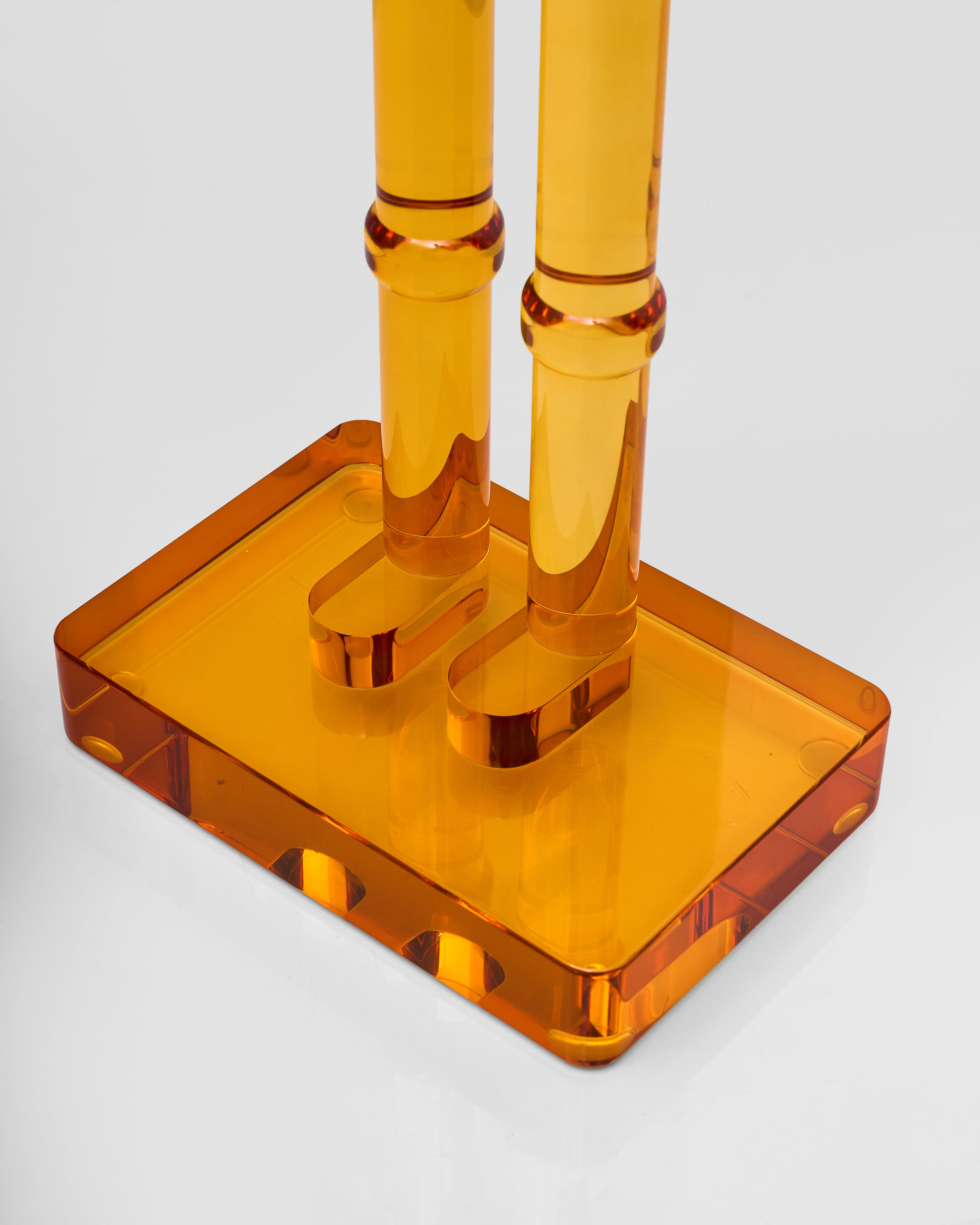 Dual Robo Acrylic Decor Set