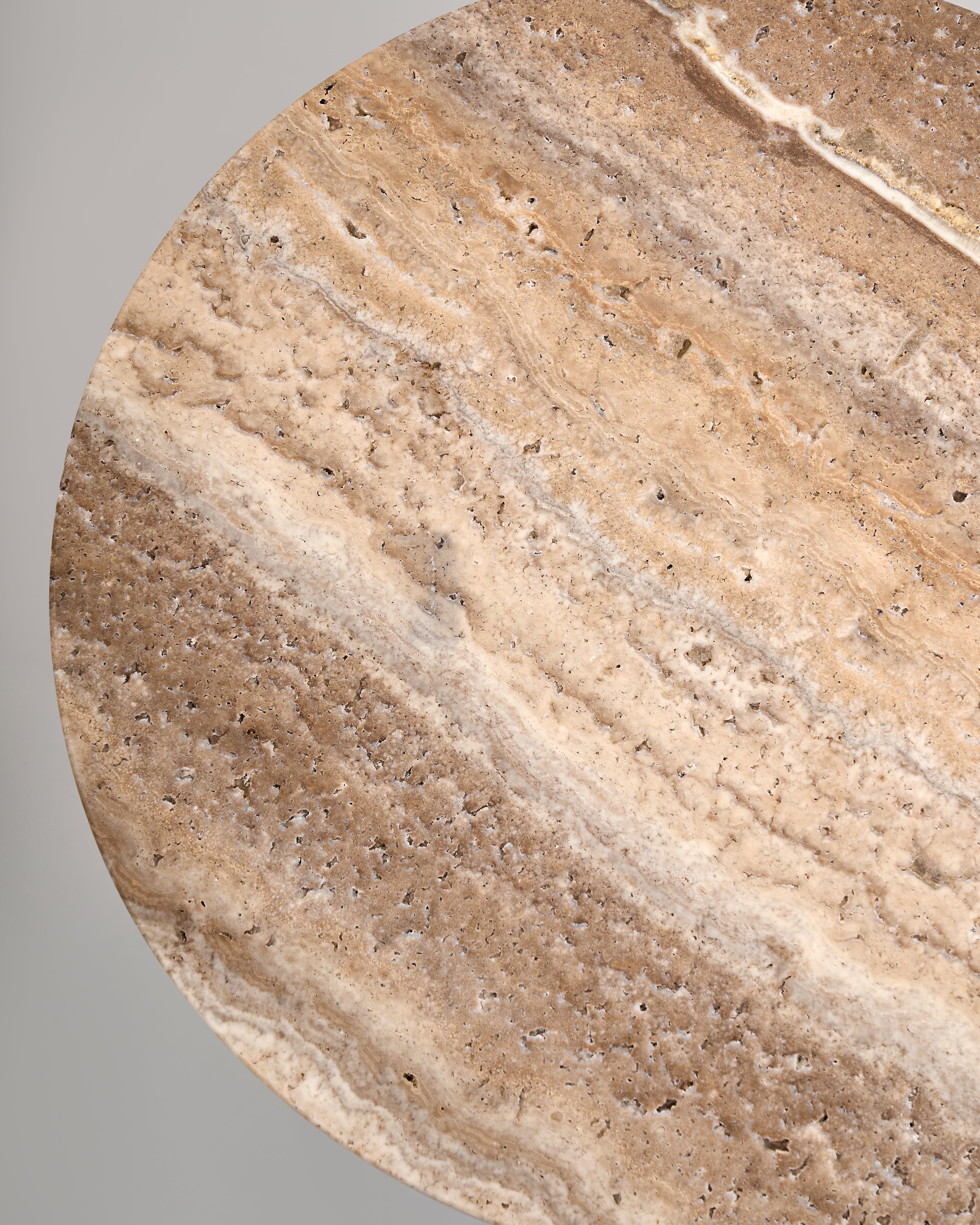 Grainix Marble Wood Single Side Table