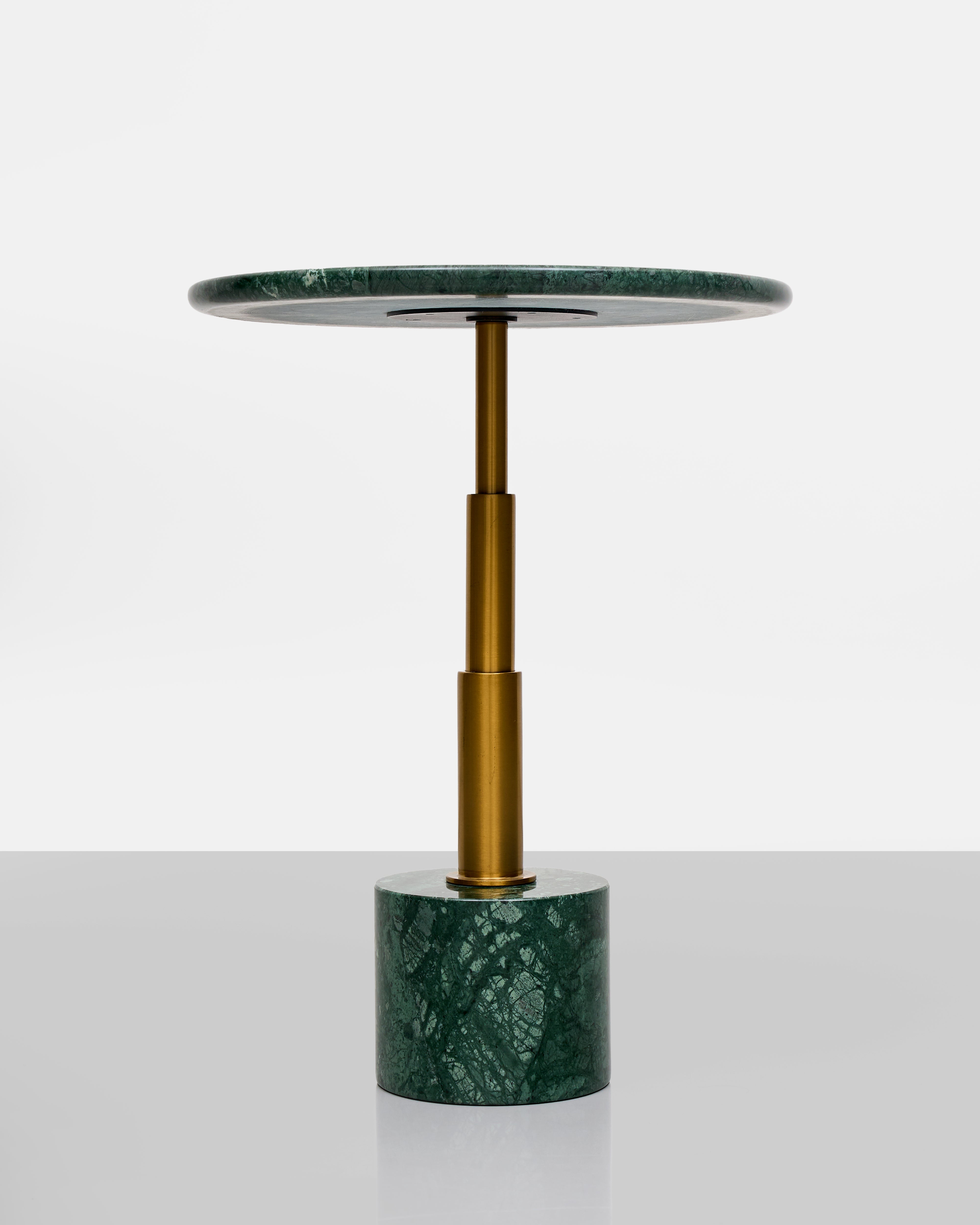 Lippa Green Marble Side Table
