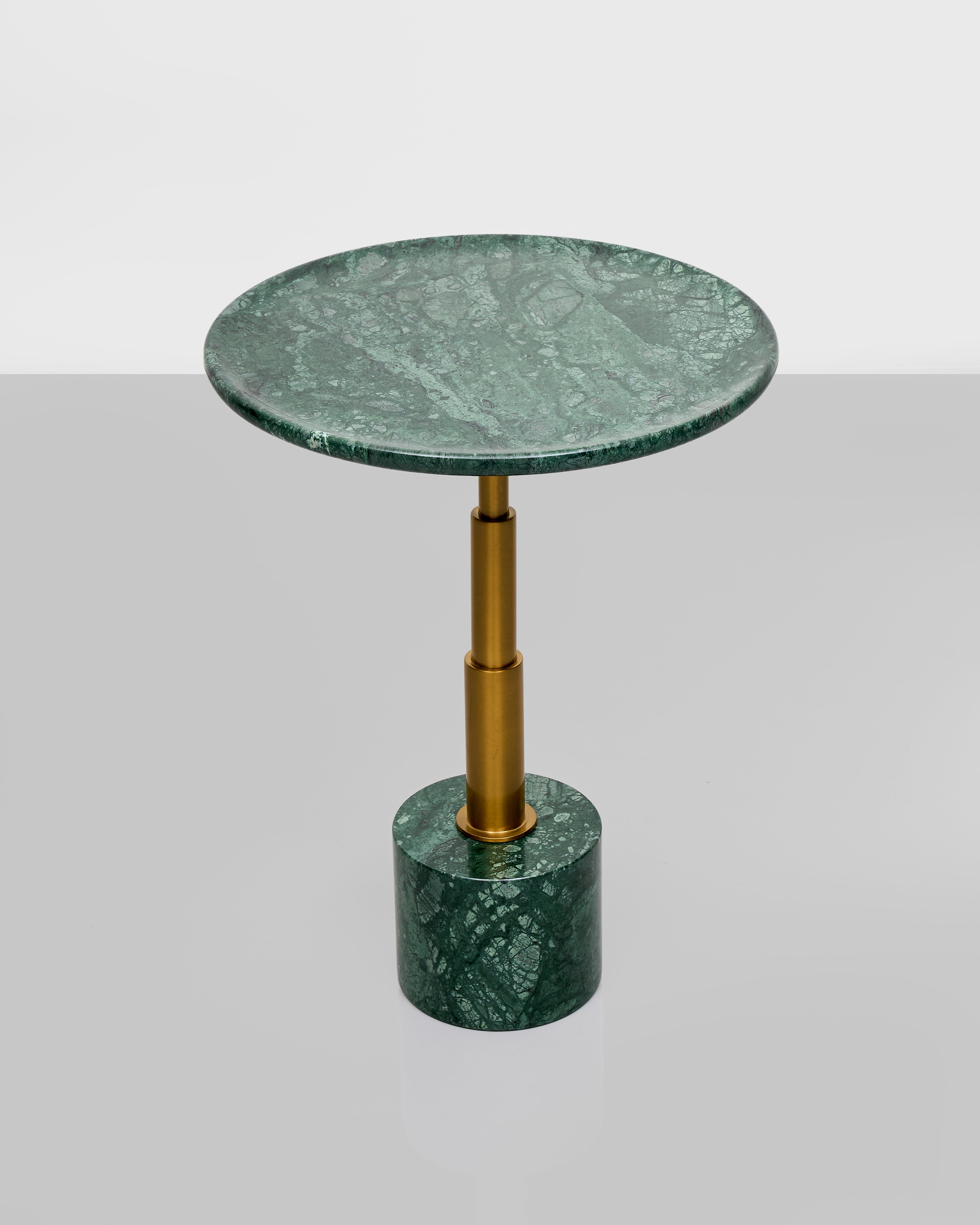Lippa Green Marble Side Table