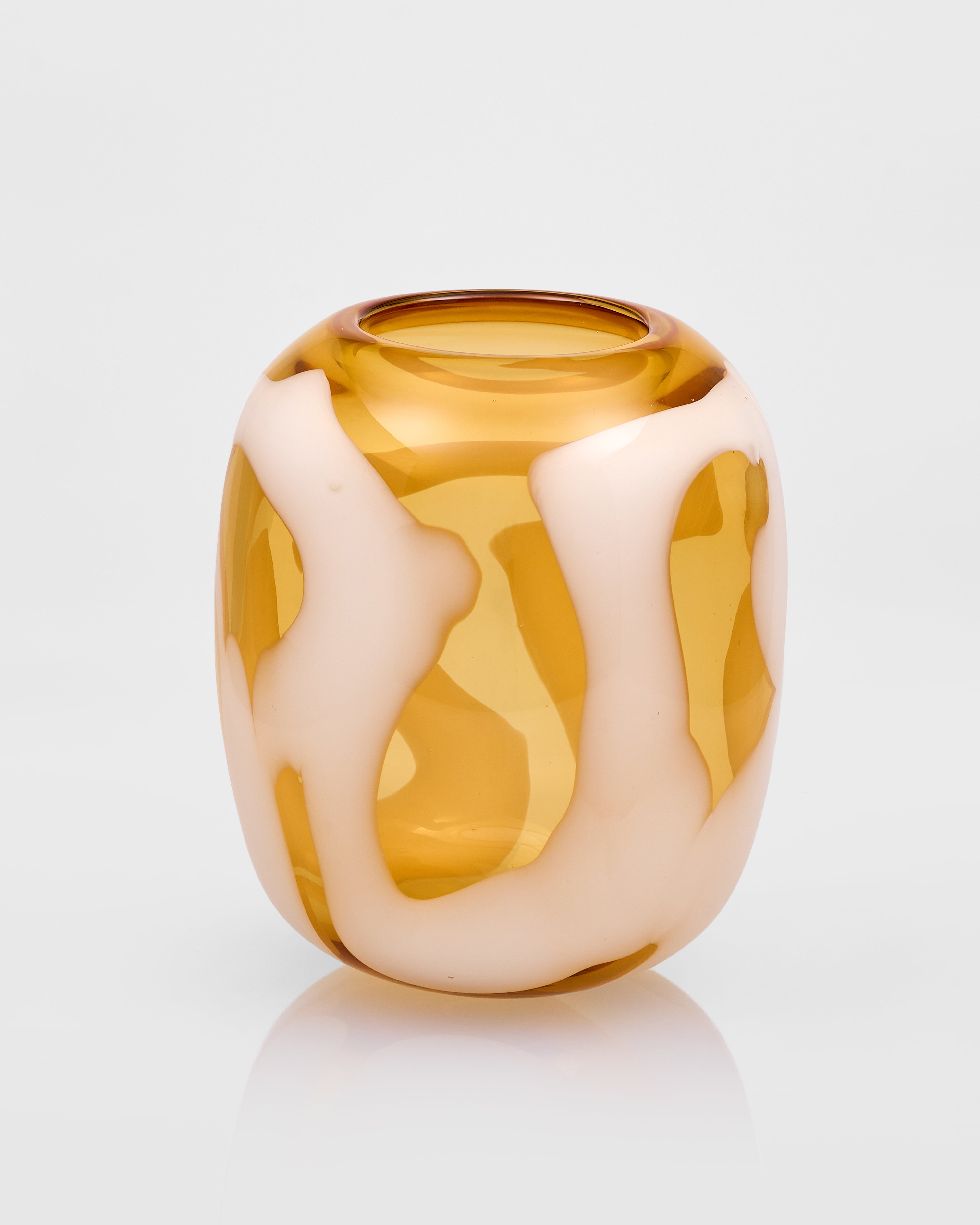 Sora Yellow Dual Vases