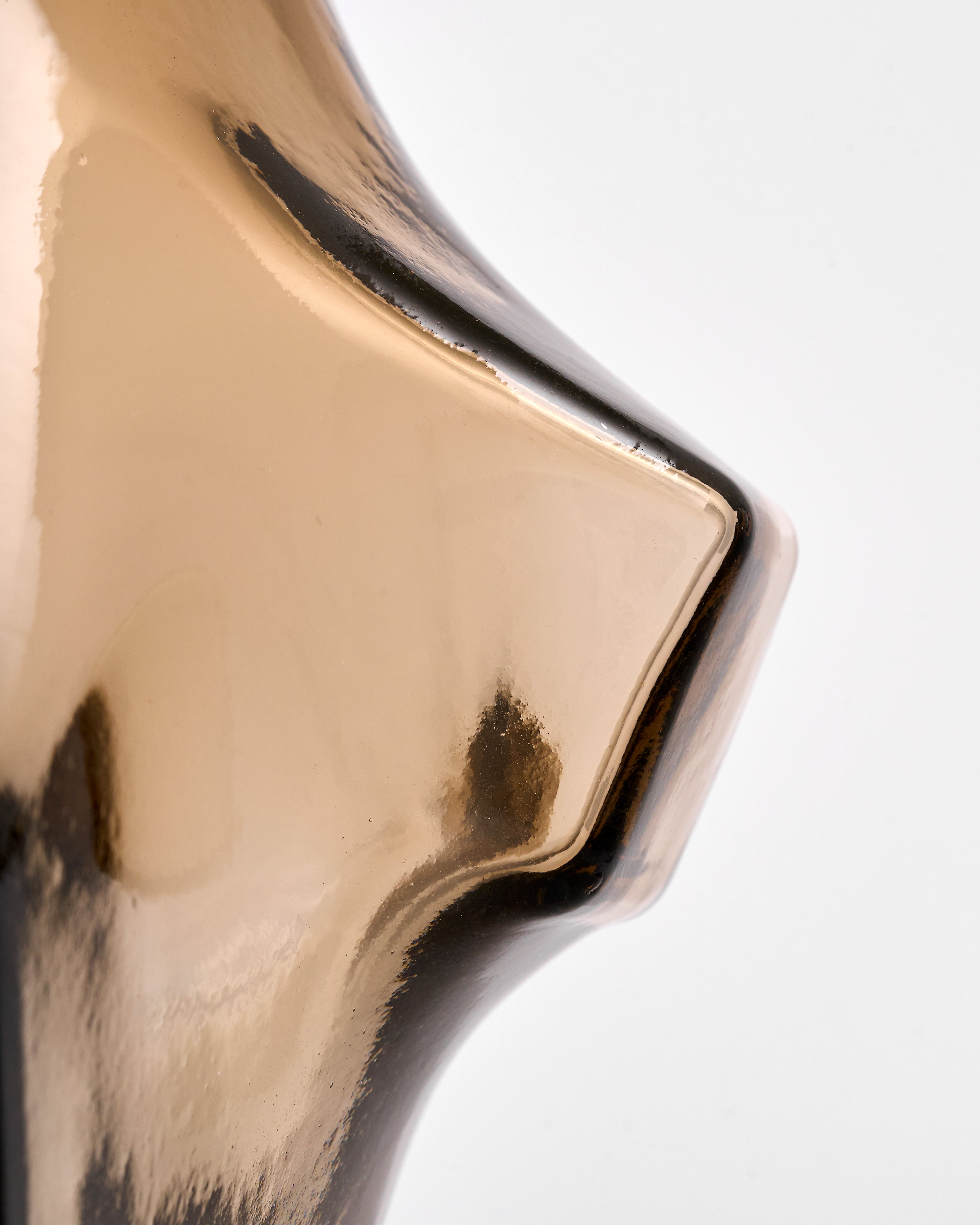 Supra Brown Bulge Vase