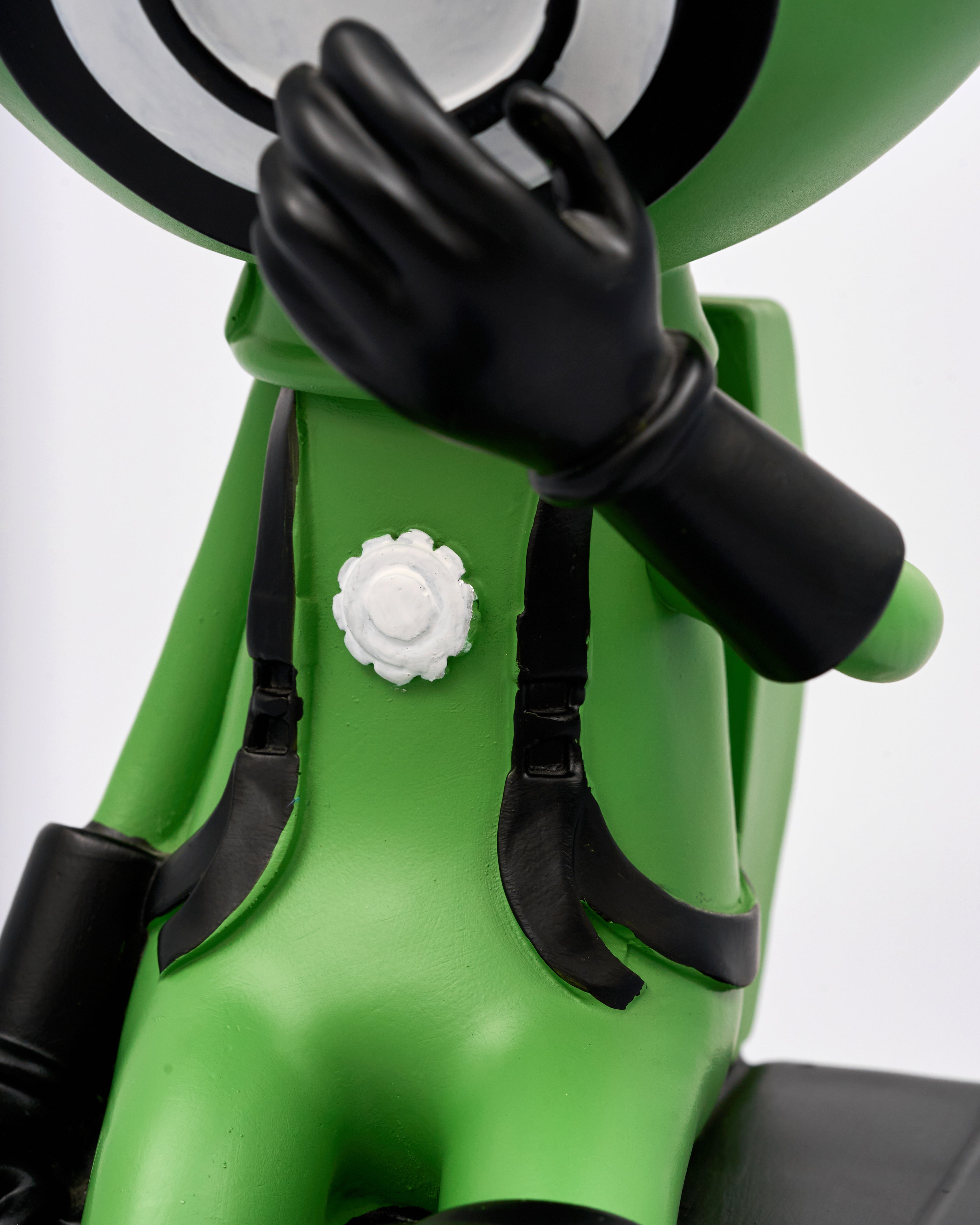 Rio Cool Green Astronaut Figurine