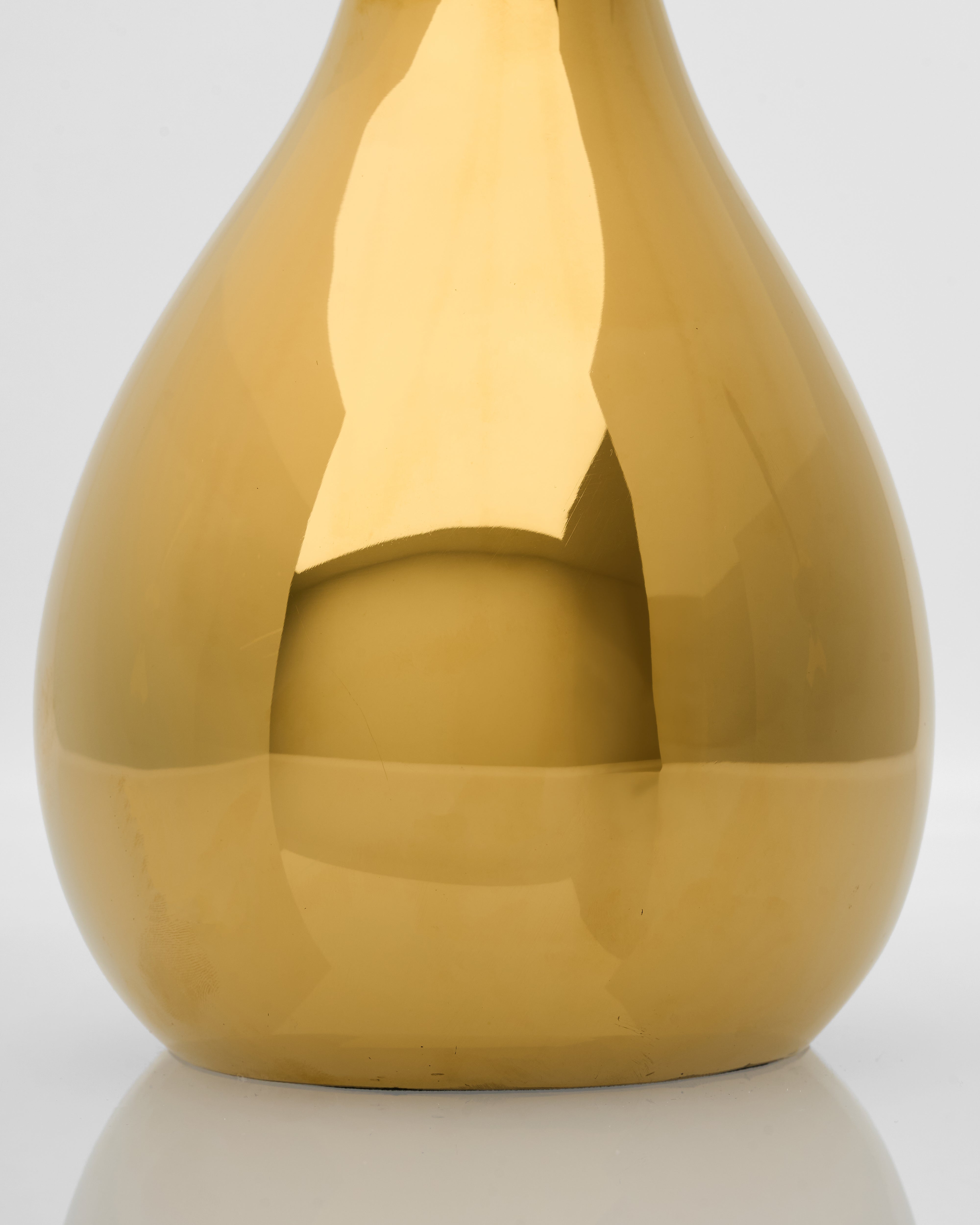 Golden Rabbit Abstract Figurine
