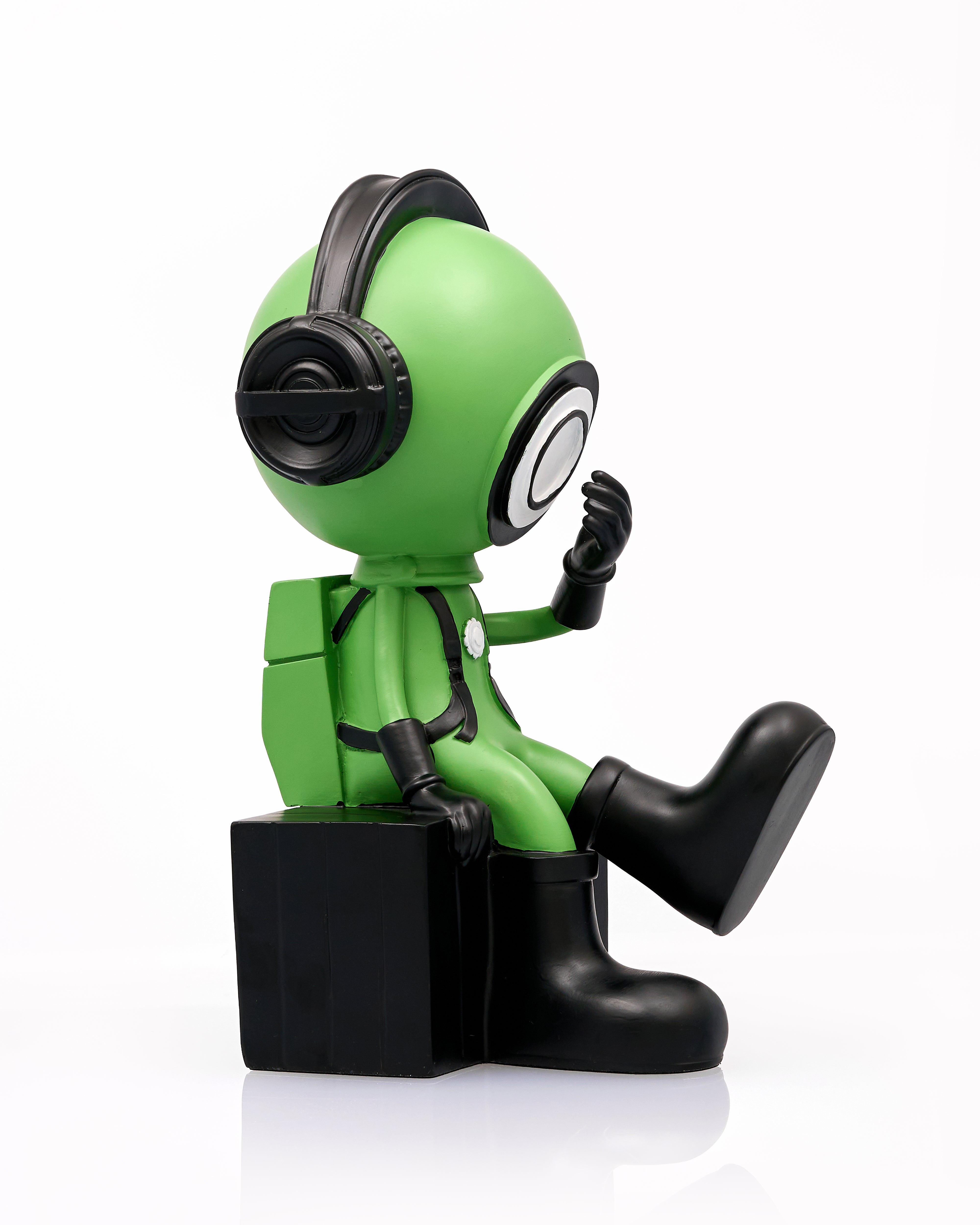 Rio Cool Green Astronaut Figurine