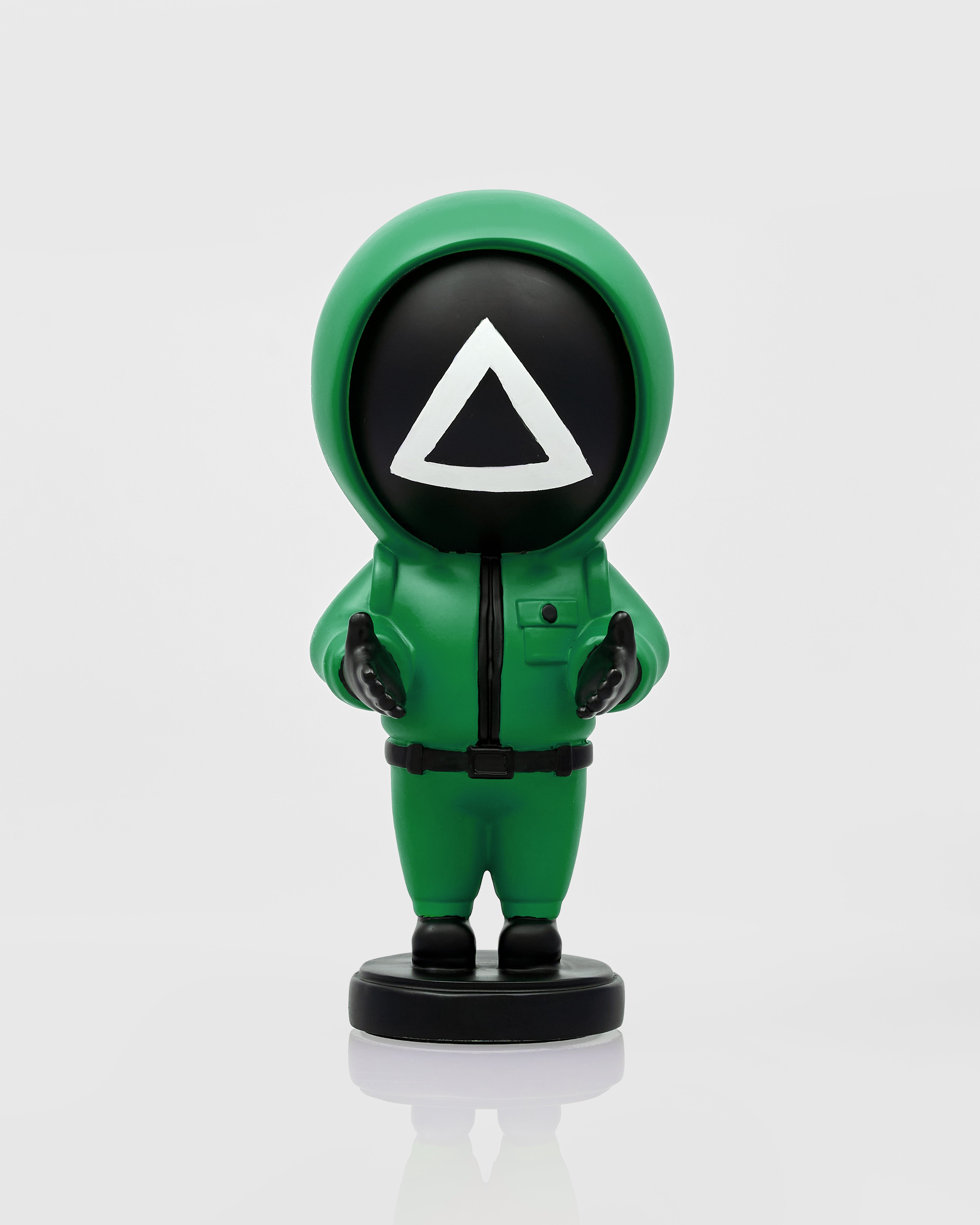 Masked Trio Figurine - Green
