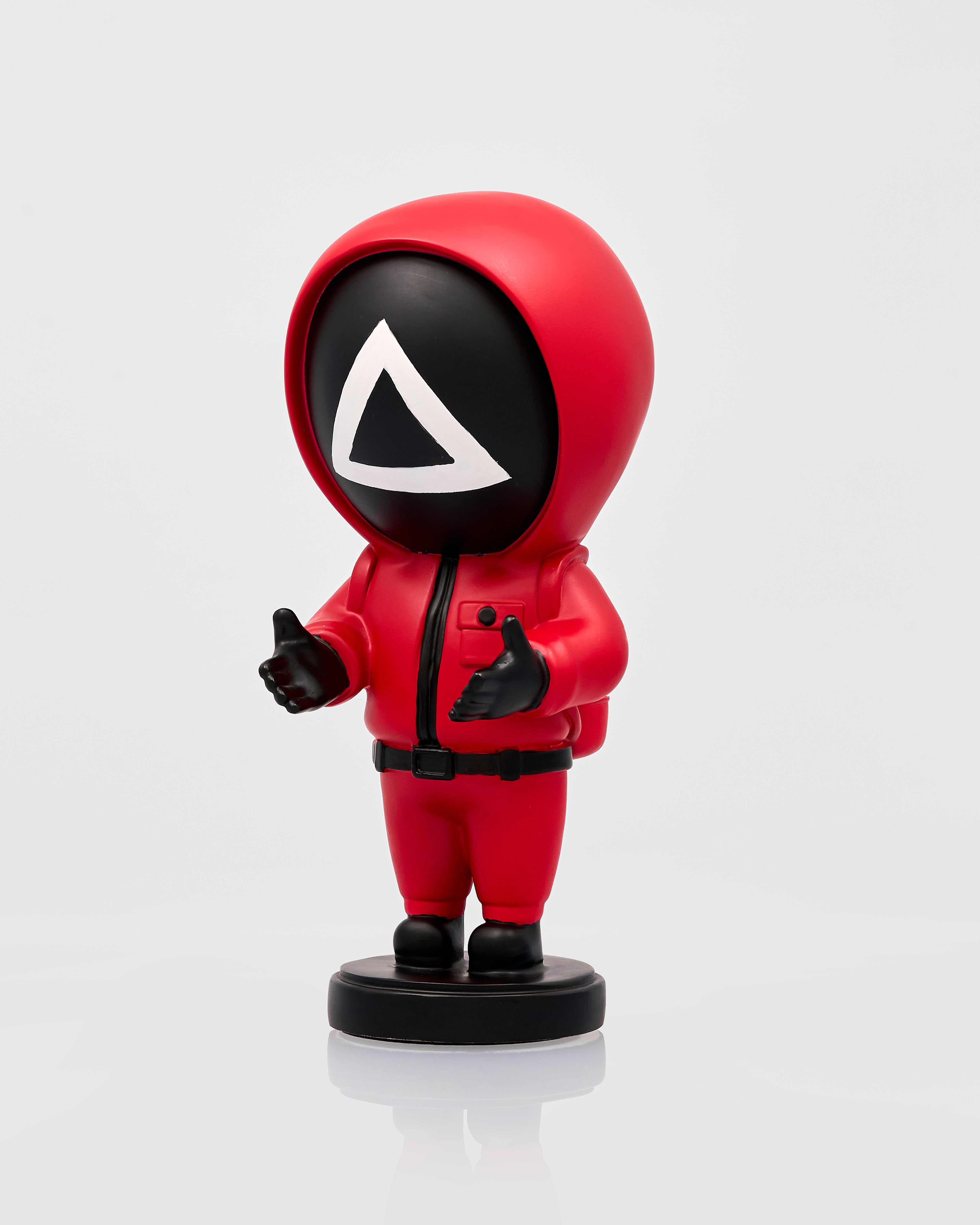Crimson Masked Trio Figurines