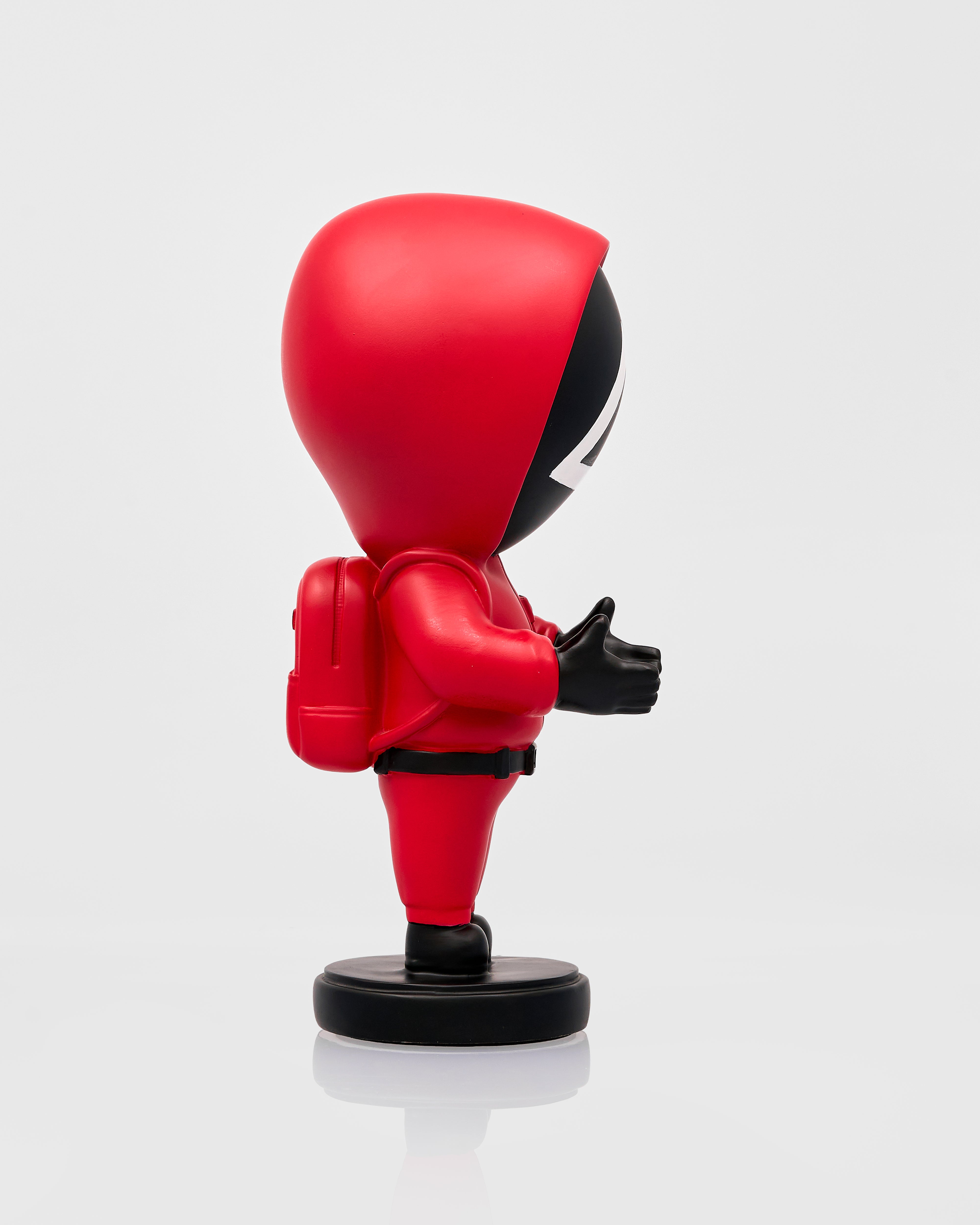 Crimson Masked Trio Figurines
